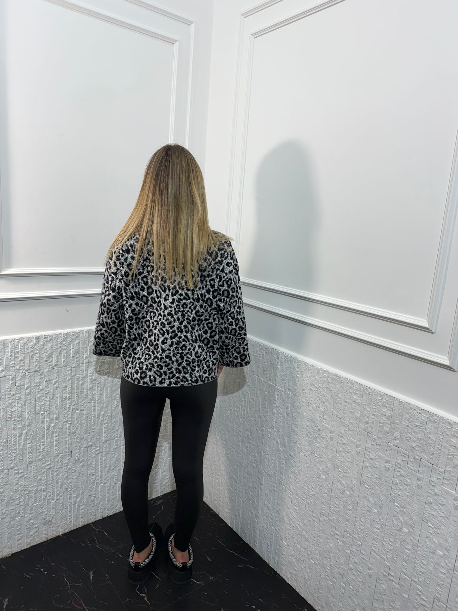 Leggings Ecopelle Modellante