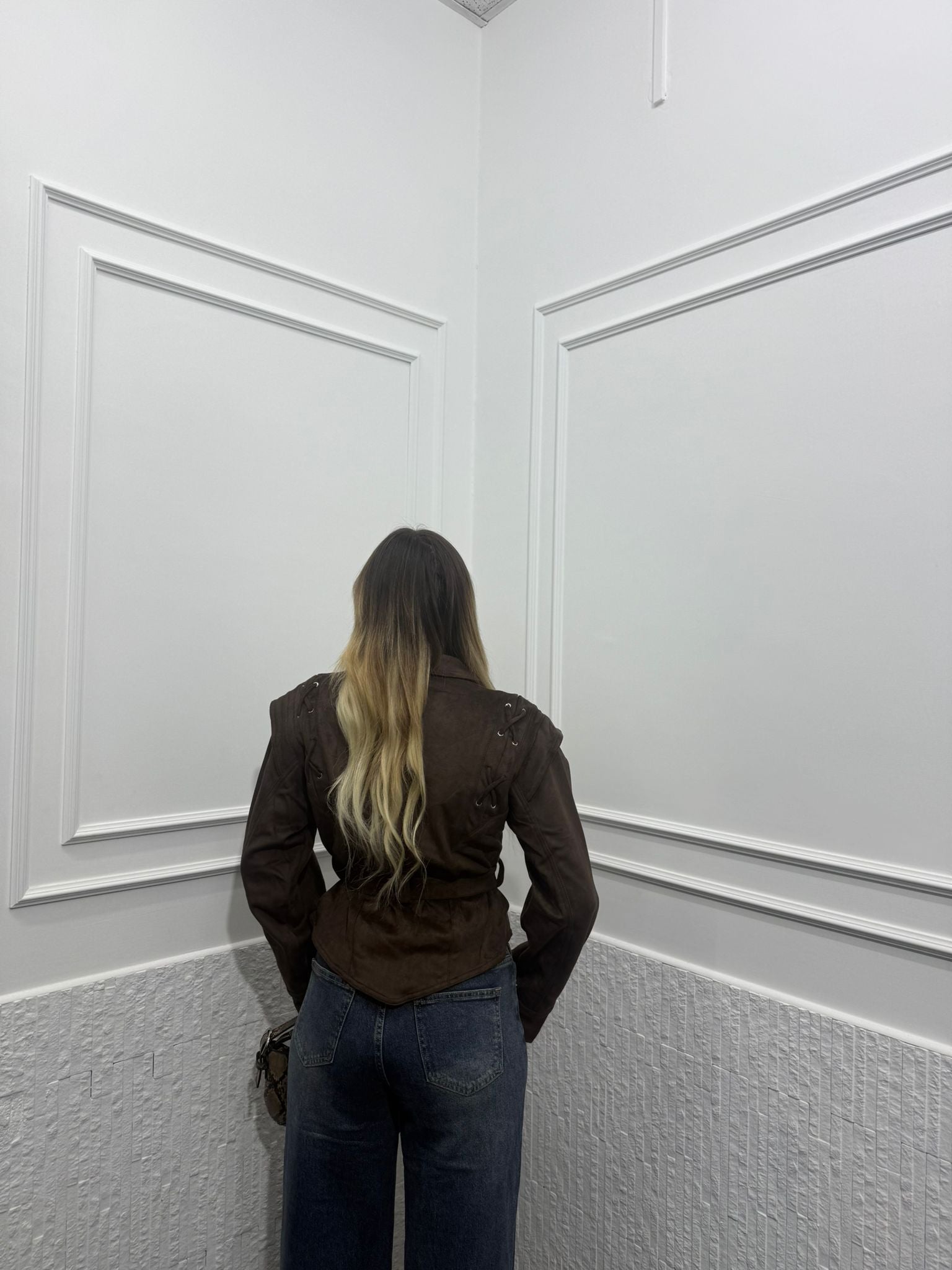 Blazer Alexander Camoscio