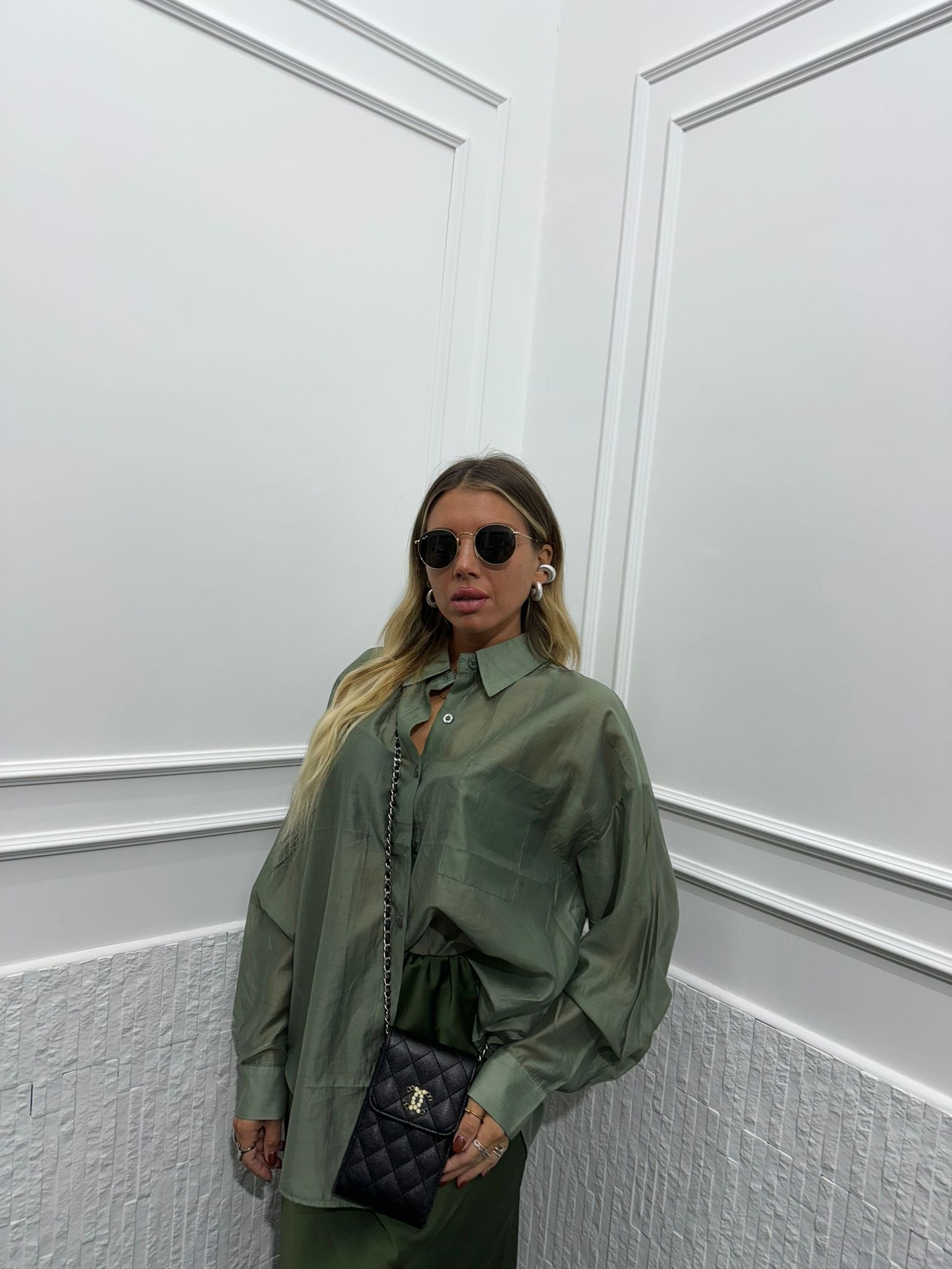 Camicia Semivelata Essential