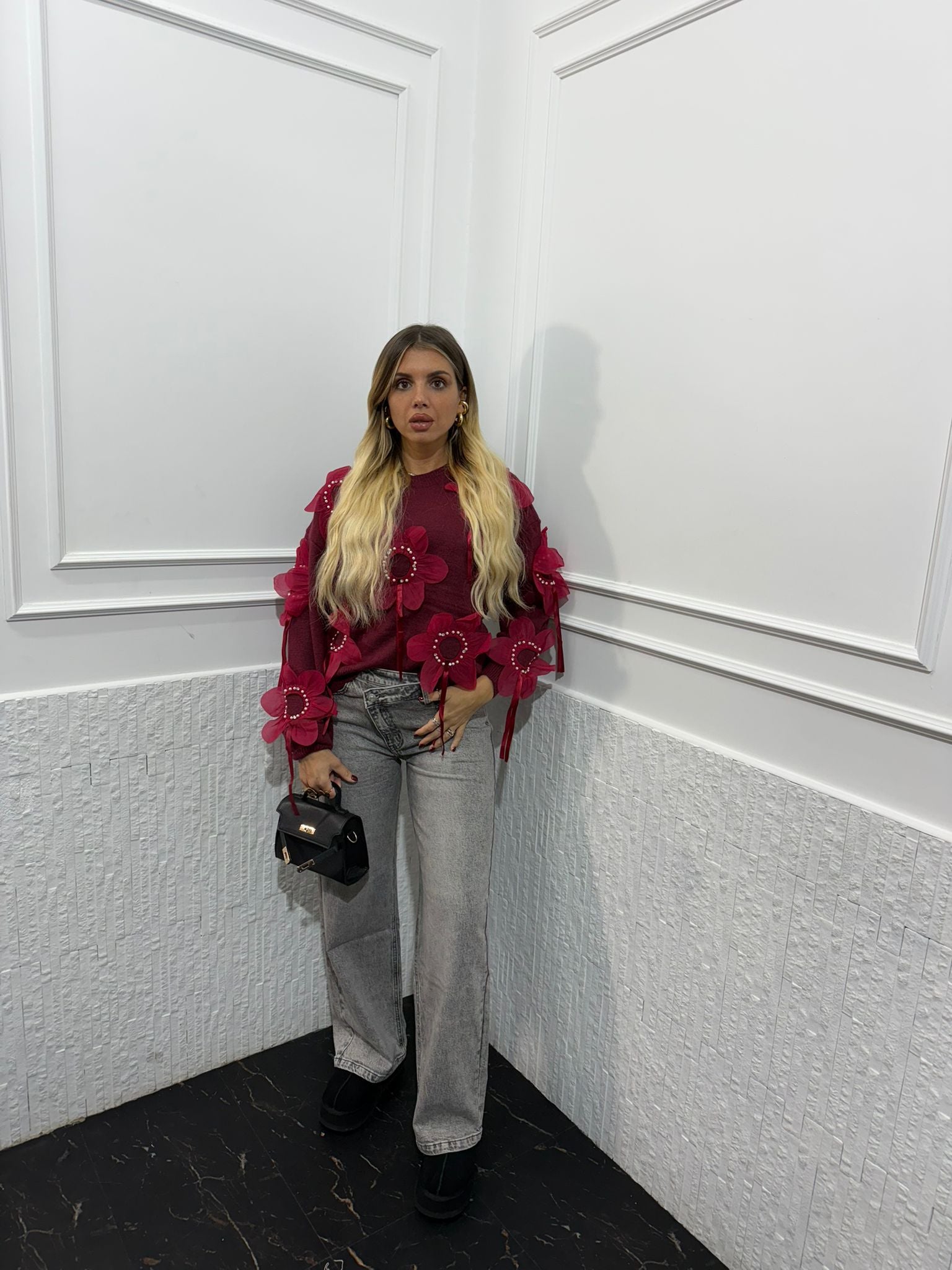 Jeans Asimmetrico Grey