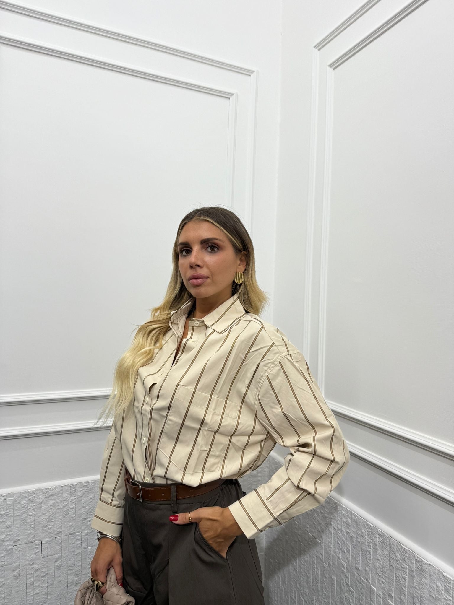 Camicia Righe Empire