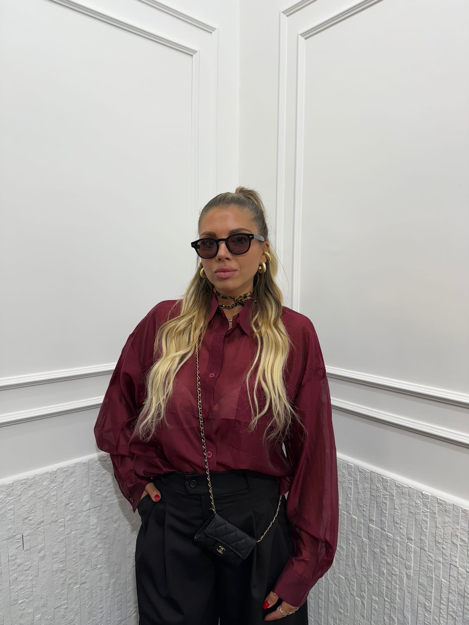 Camicia Semivelata Essential