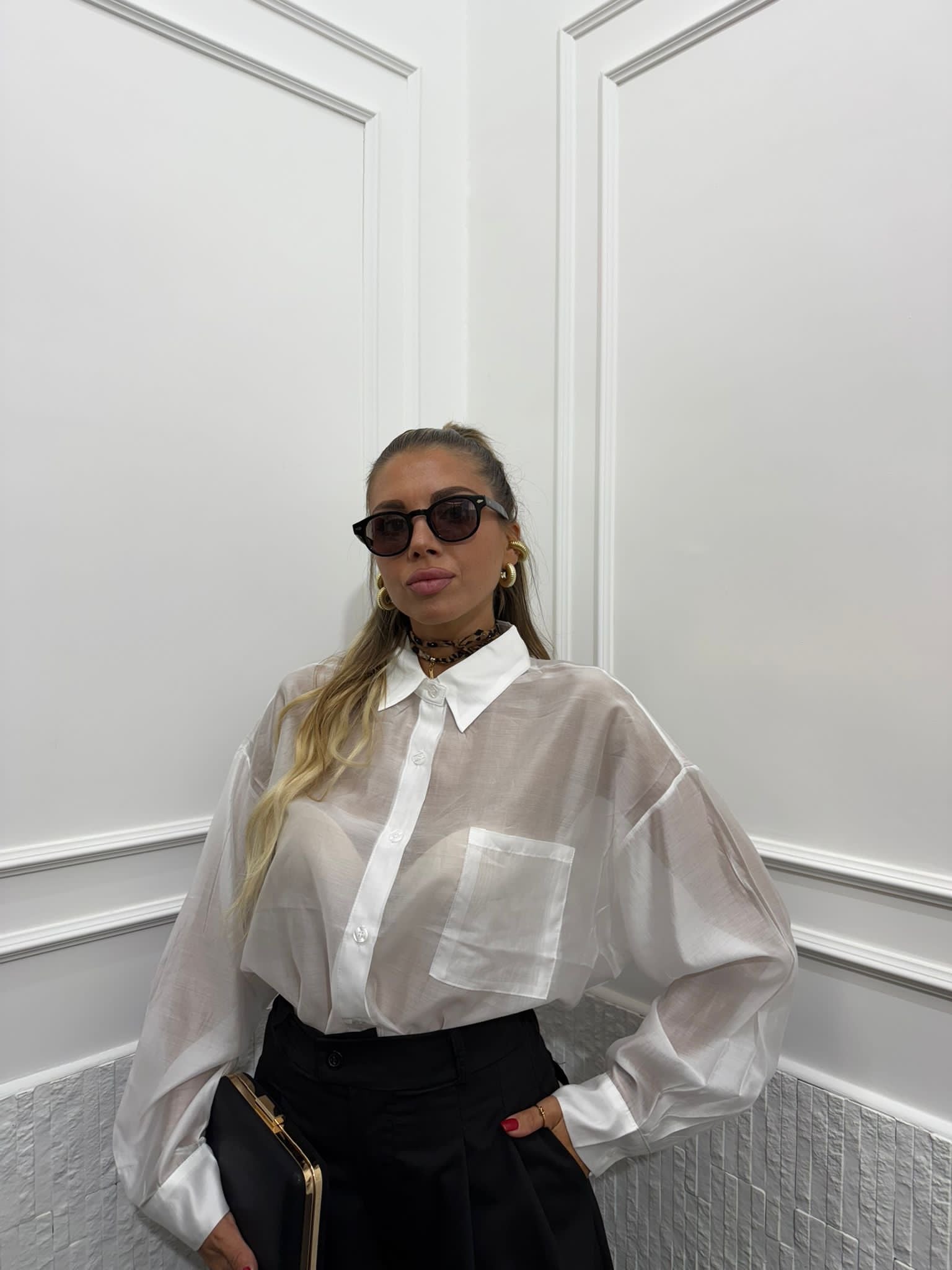 Camicia Semivelata Essential