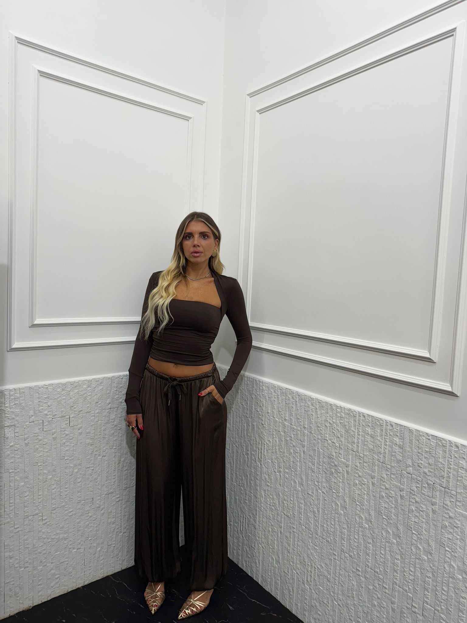 Pantalone Satin