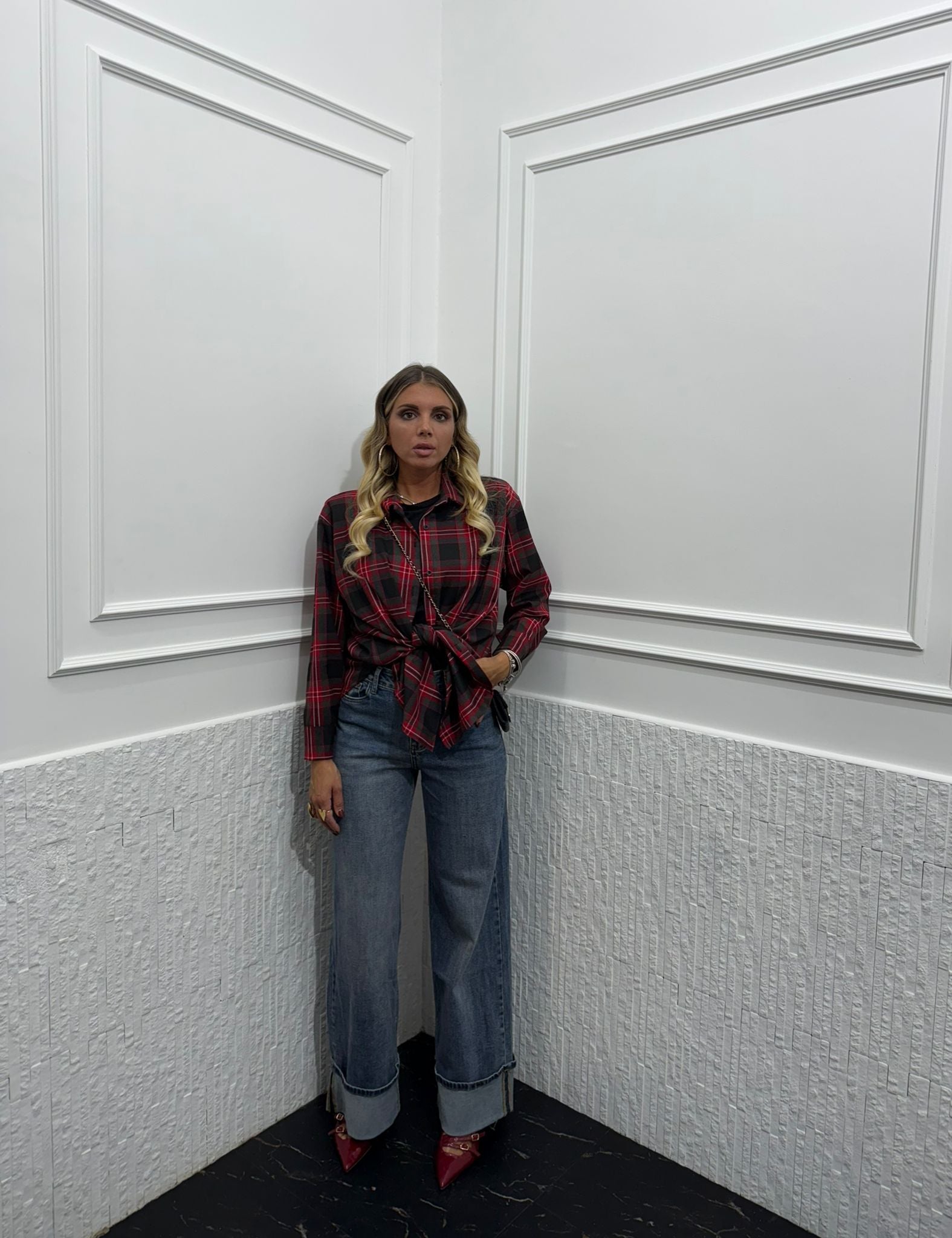 Jeans Wide piegone