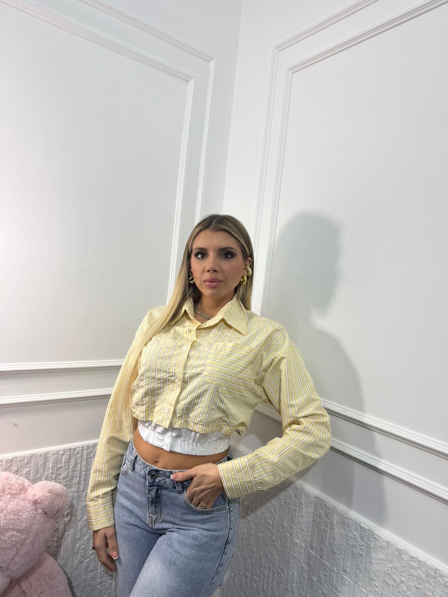 Camicia Crop Line
