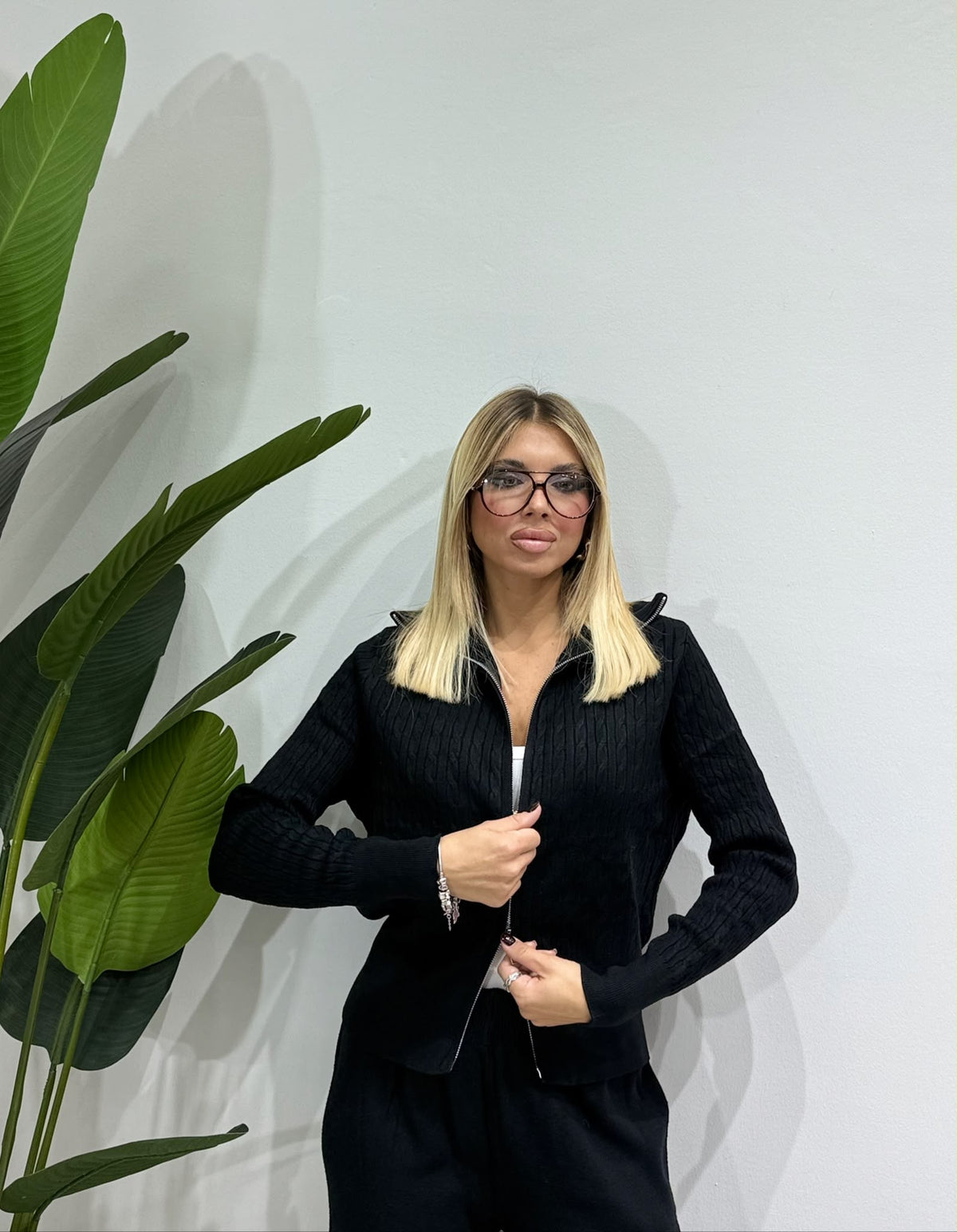 Coordinato easy chic nero