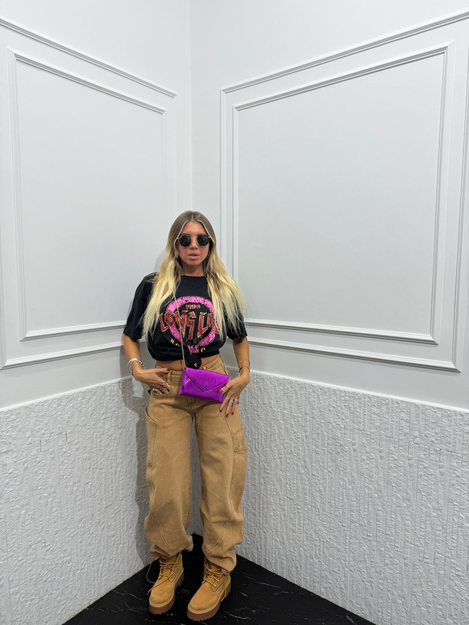 Denim Ballon Camel