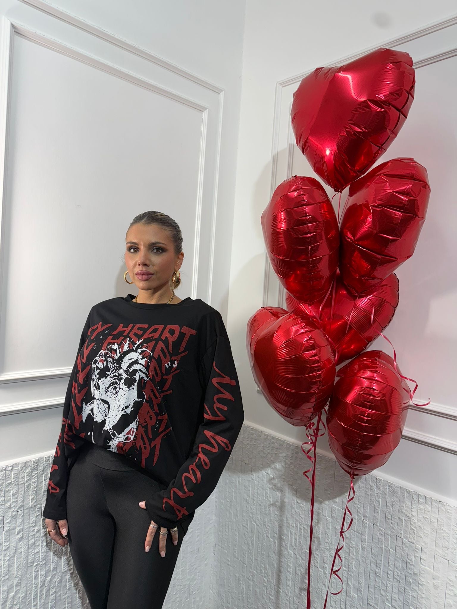 Maxi t Shirt Heart