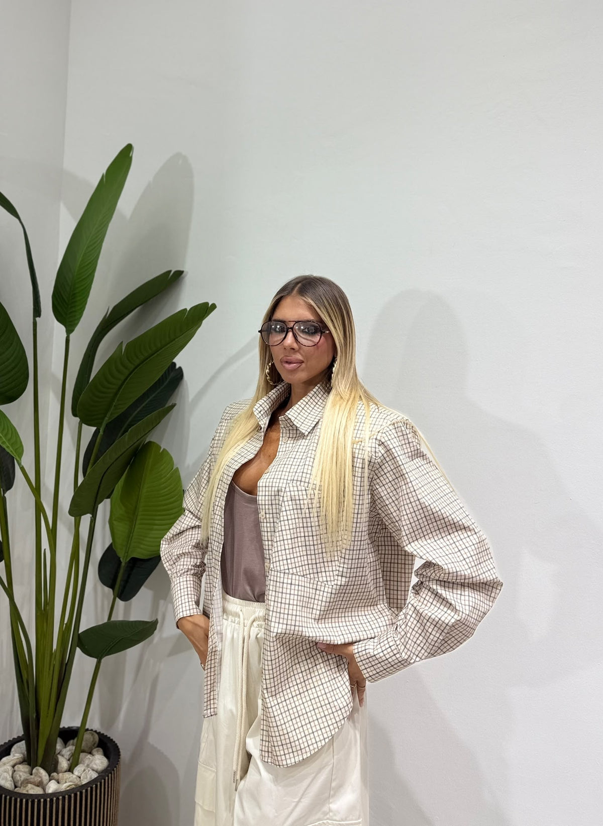 Camicia Oxford taschino