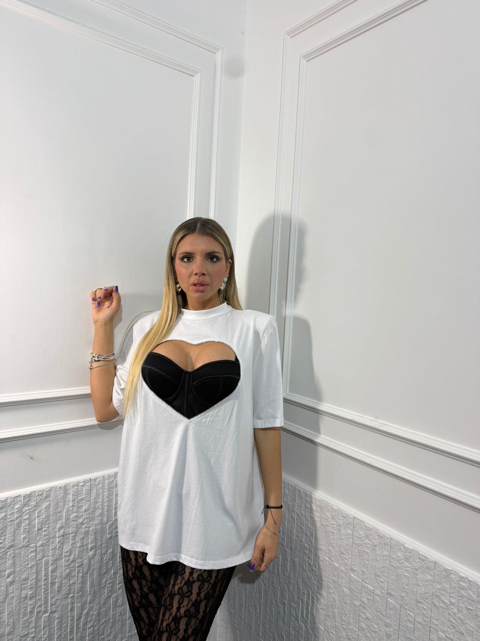 Maxi T shirt Corazon