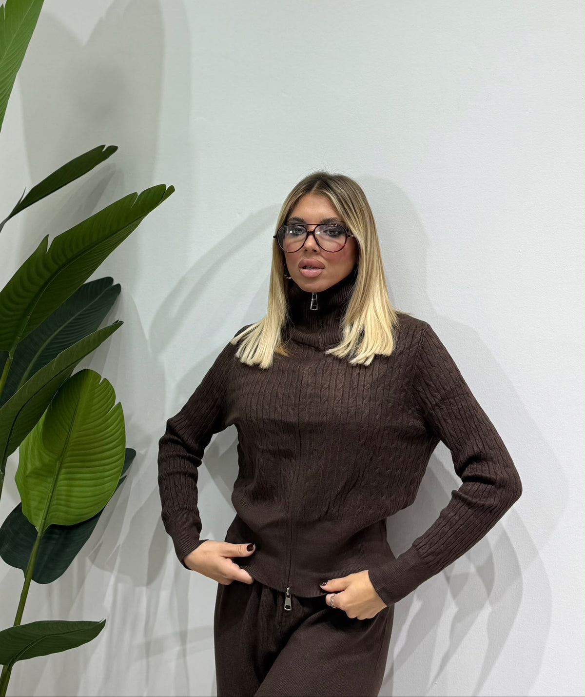 Coordinato easy chic caffè