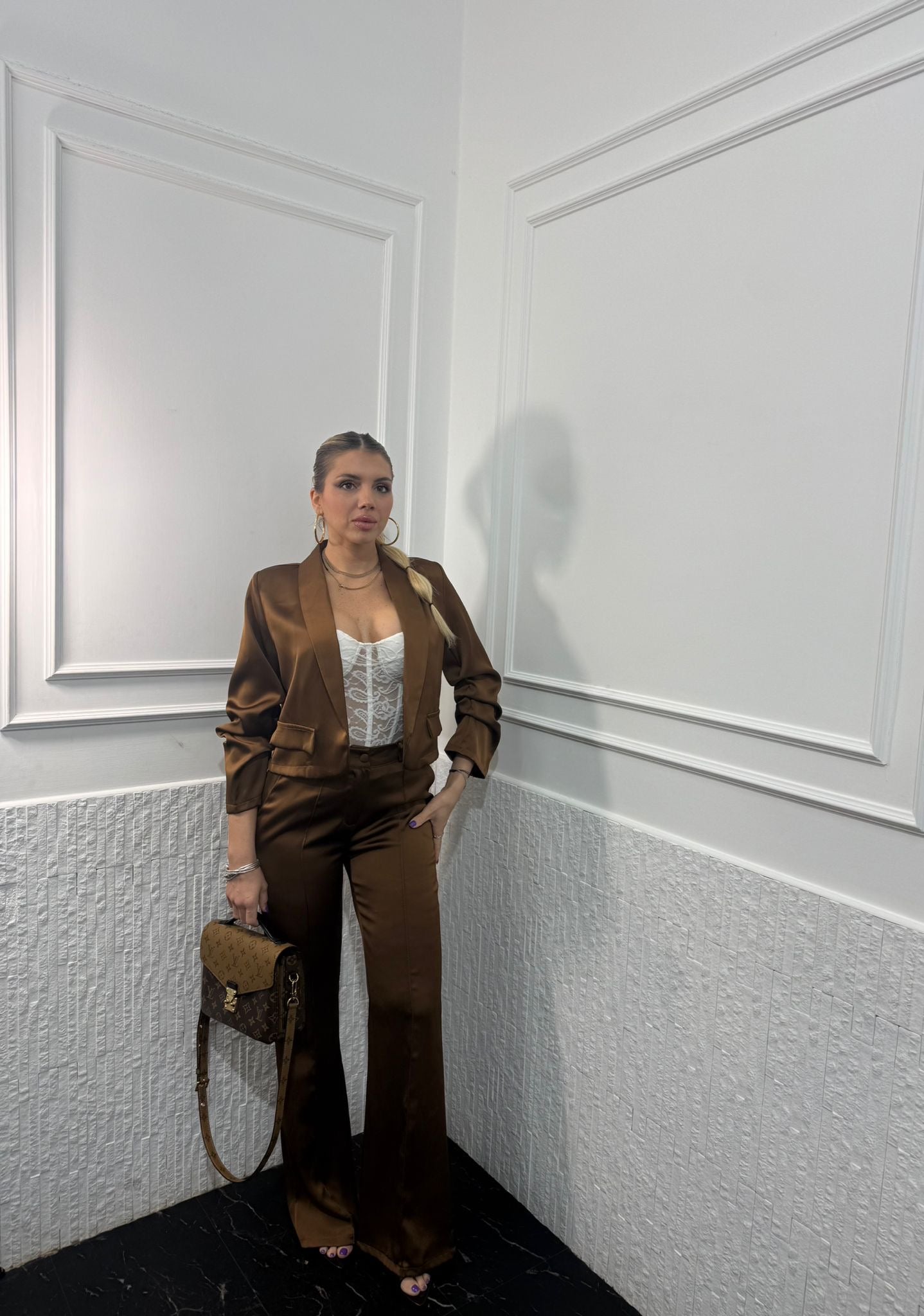 Tailleur Satin