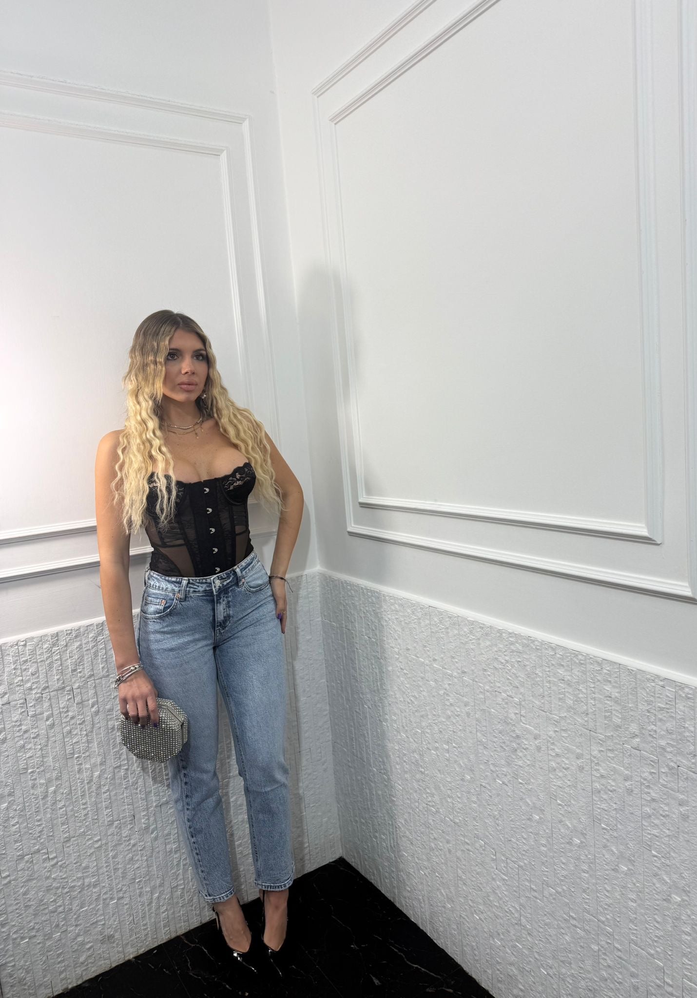 Denim Gamba Dritta