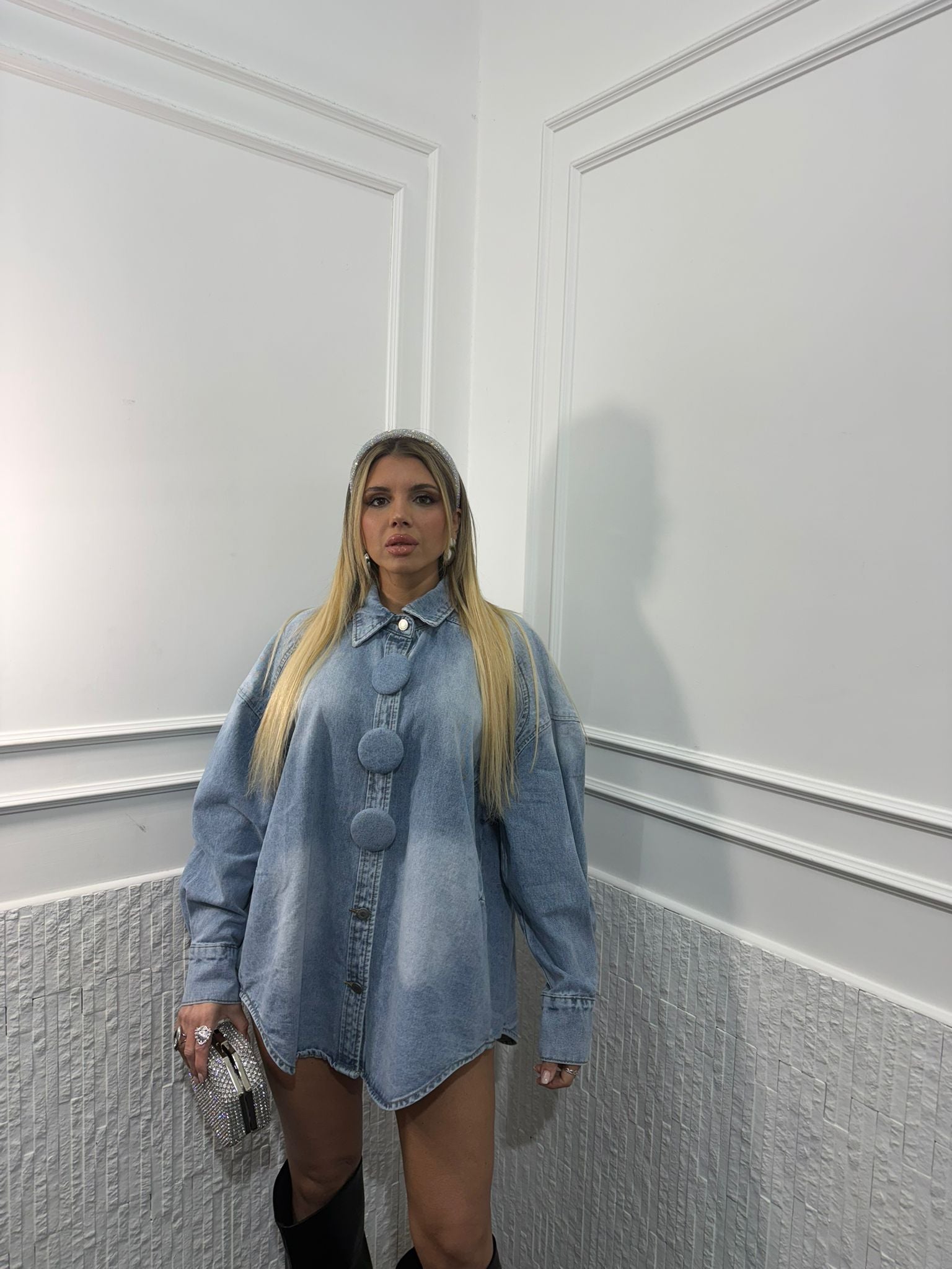 Maxi Camicia Bon Ton