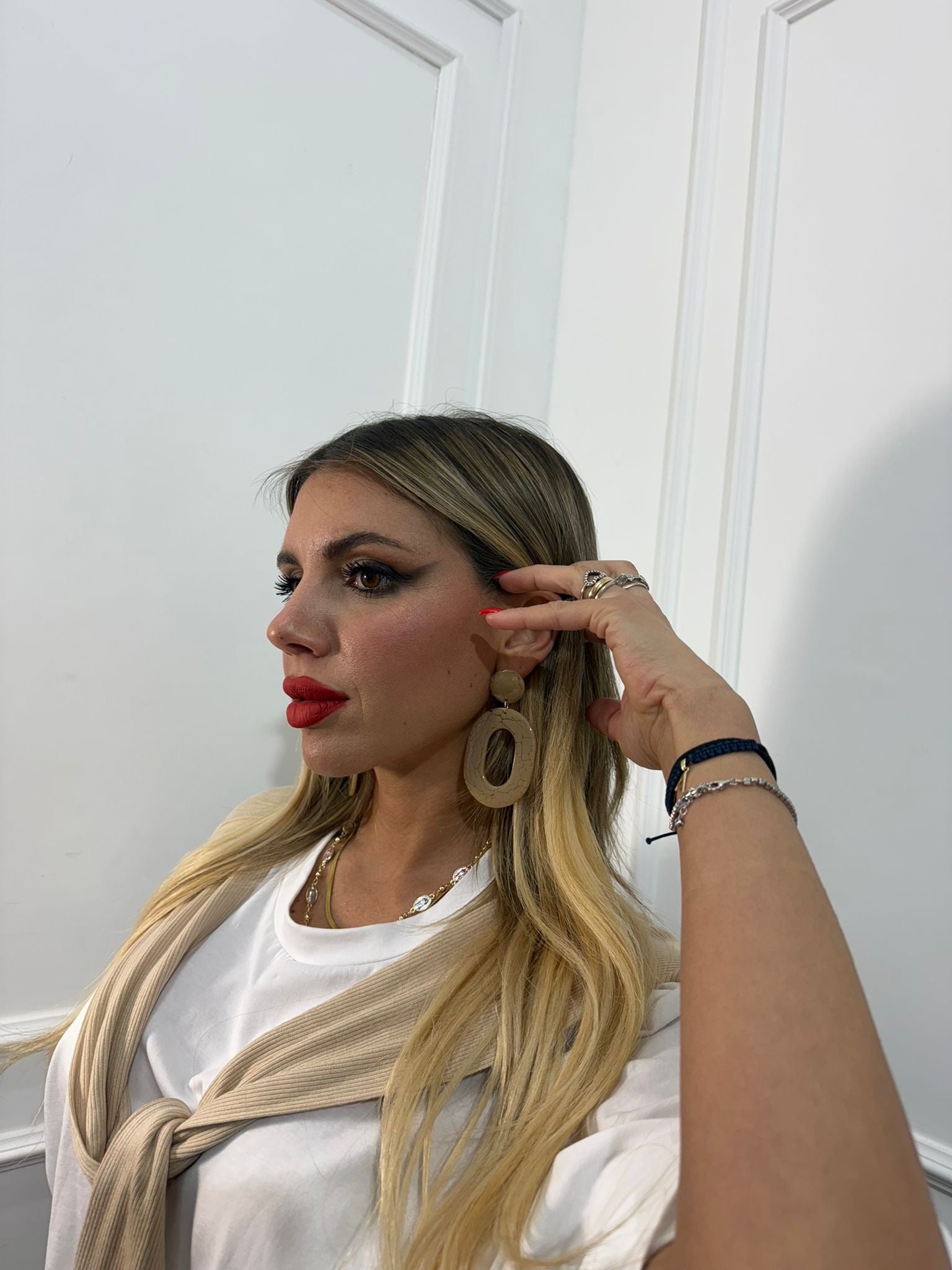 Orecchini Madre perla