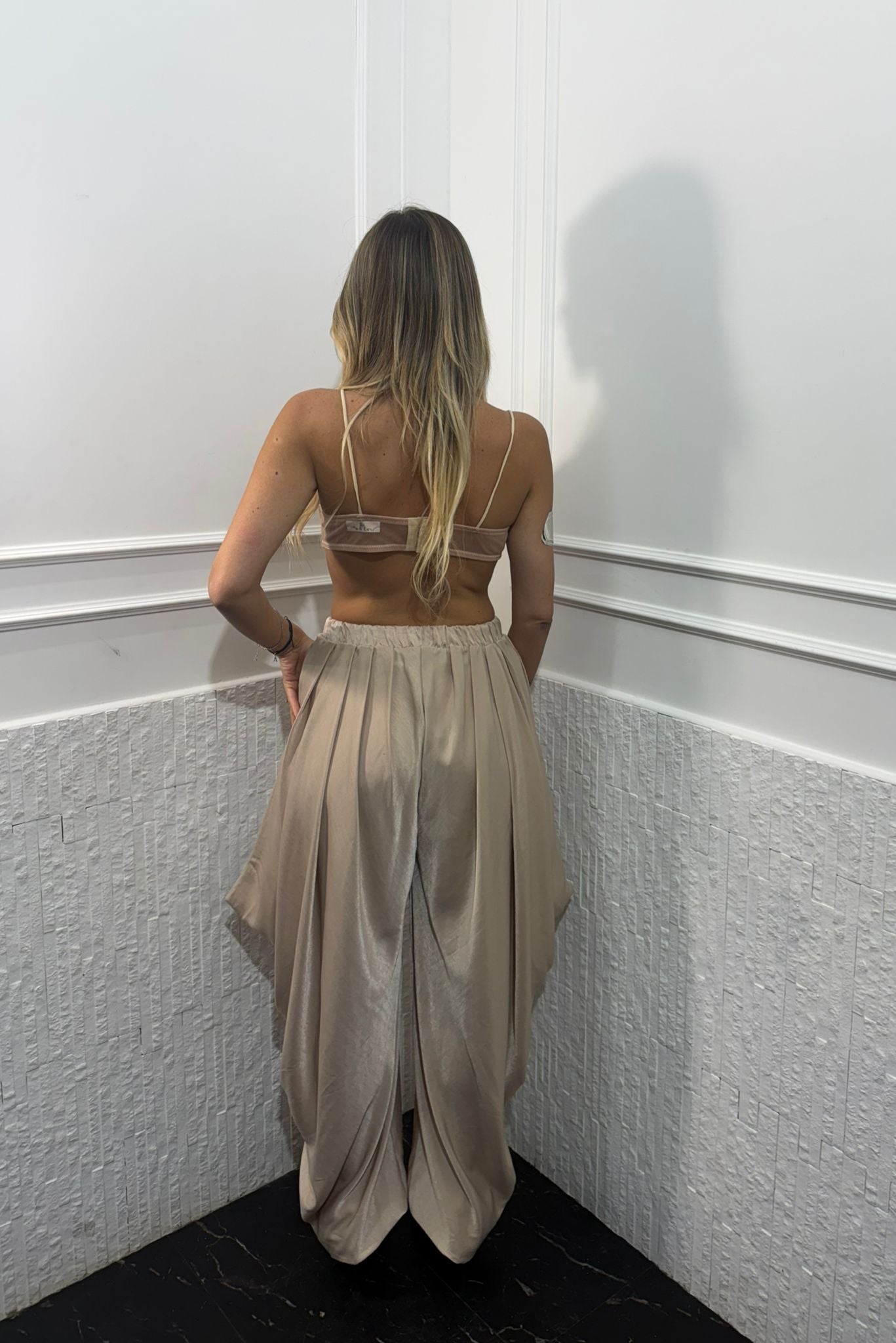 Pantalone Satin Just
