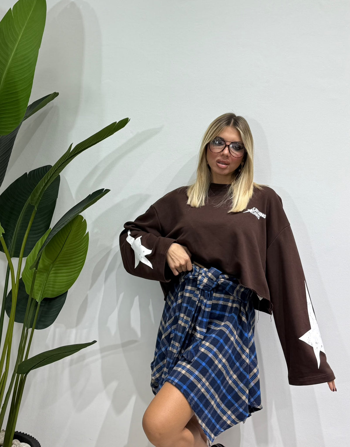 Felpa star crop By just