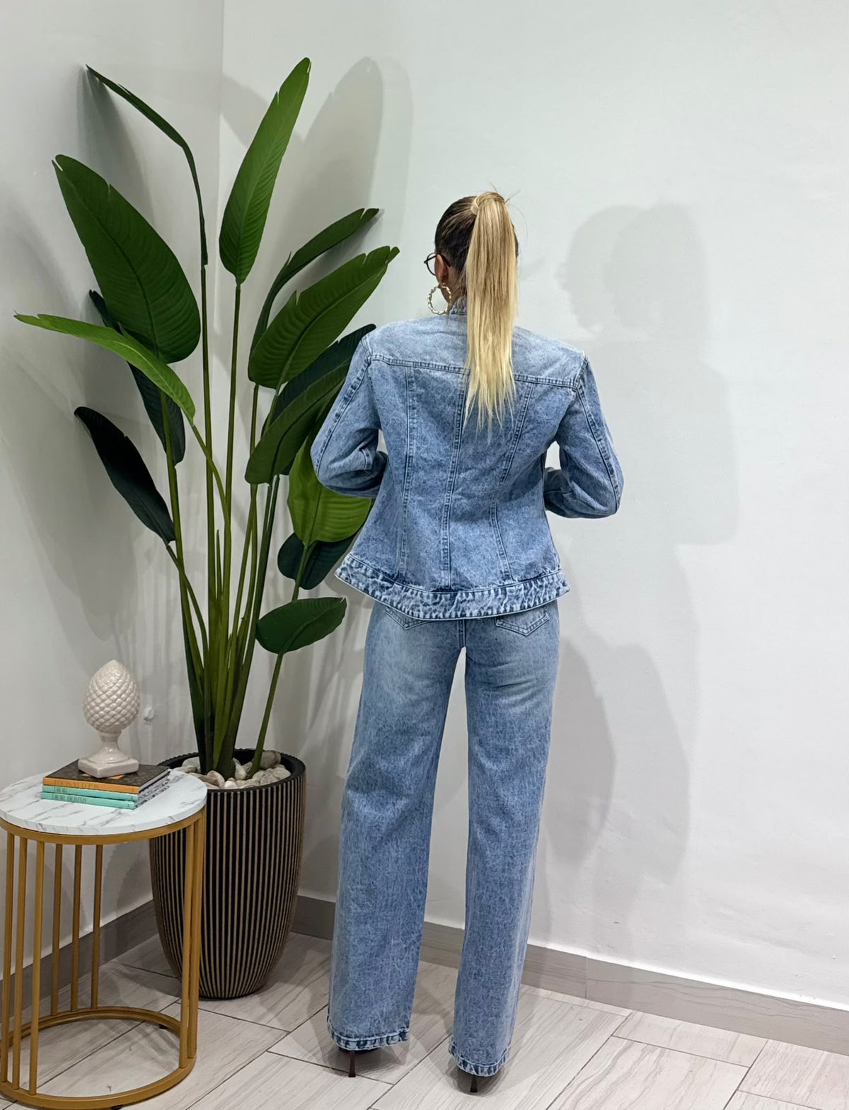 Coordinato Denim Gold