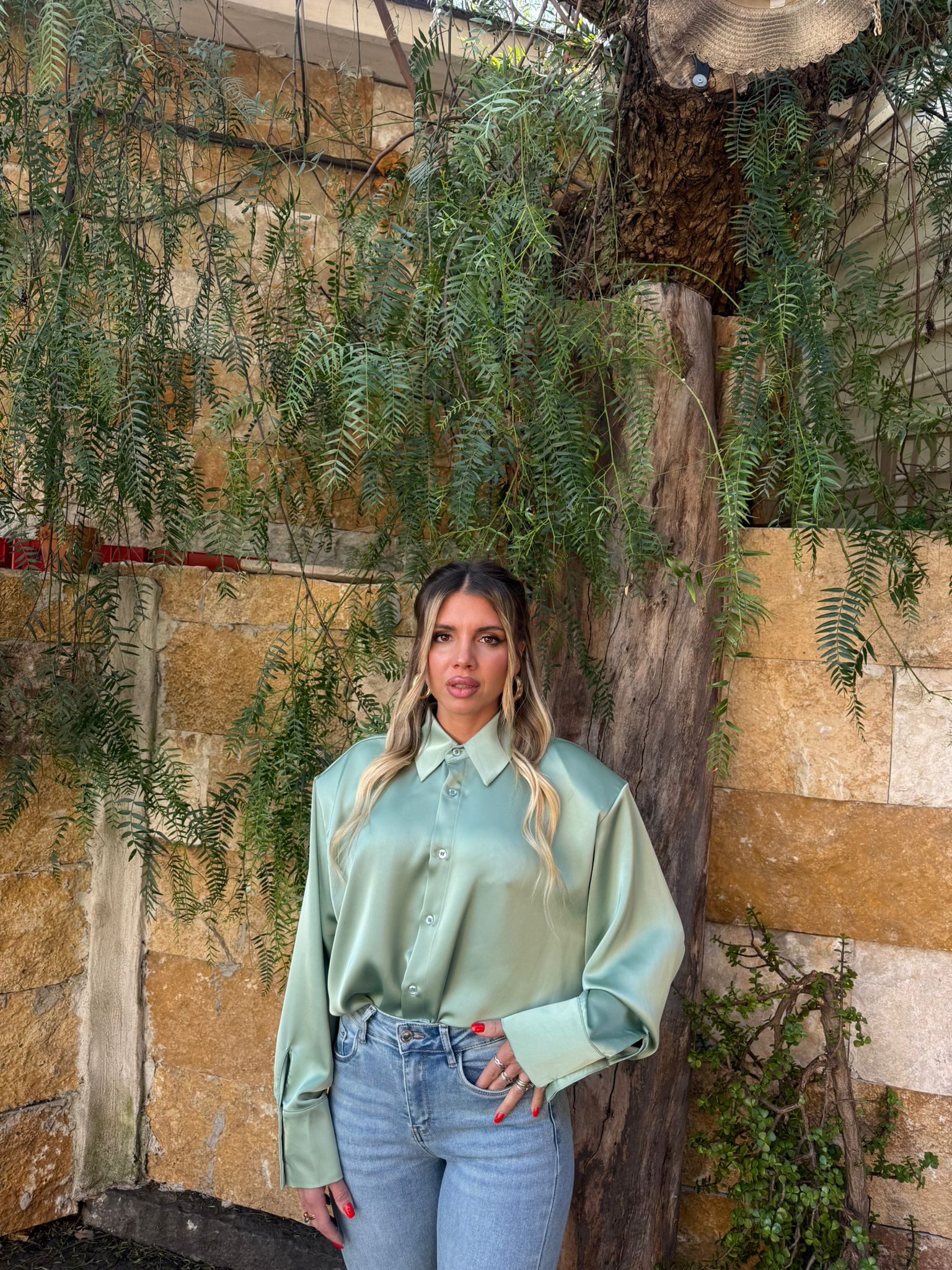 Camicia Satin Just