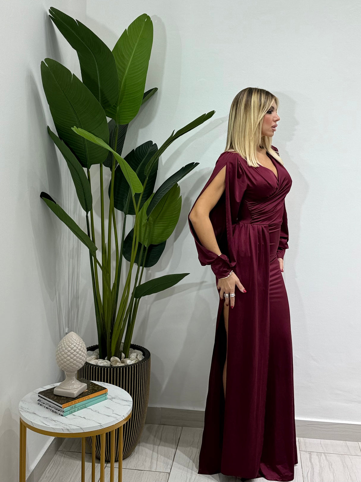 Dress Hypnotic Bordeaux