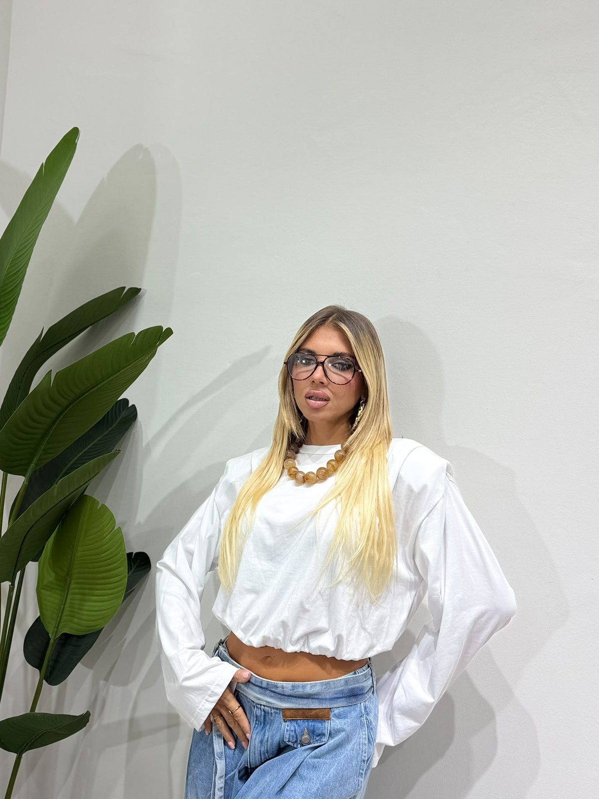 T shirt crop NY
