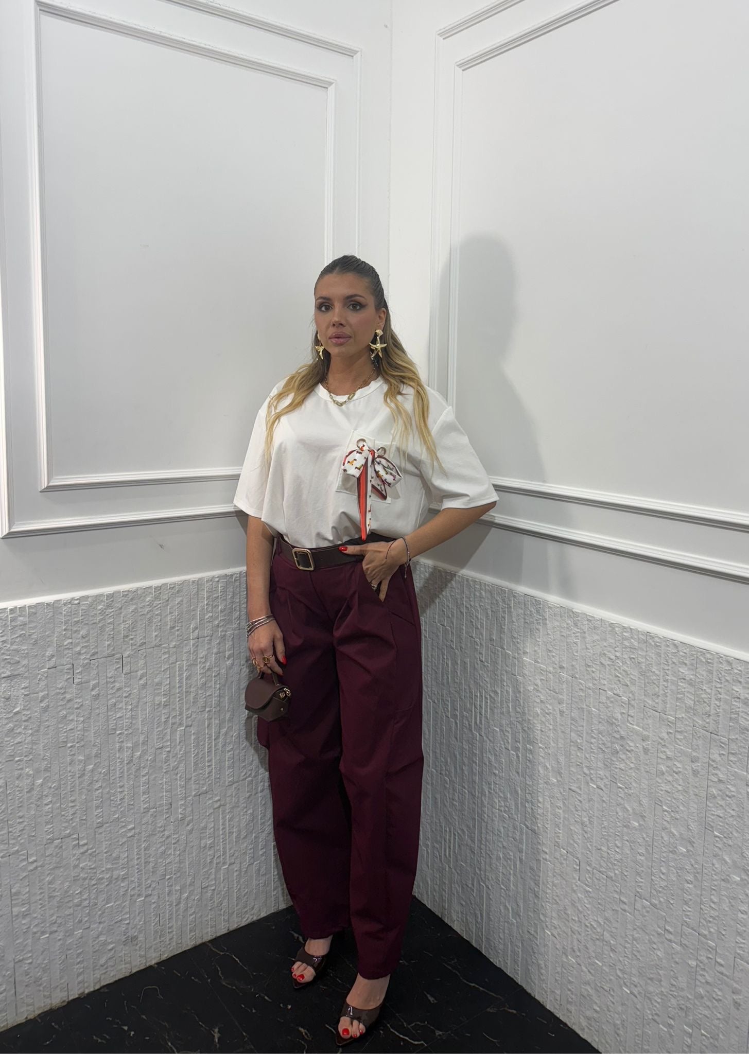Pantalone Carrot Fit
