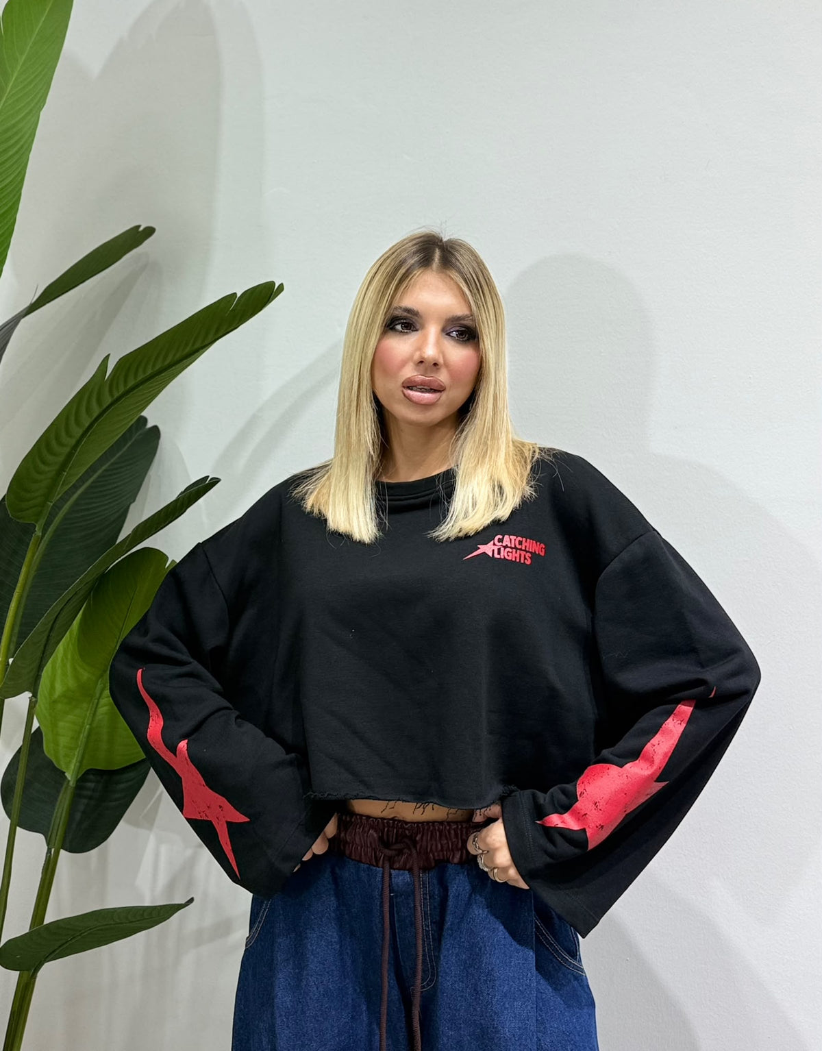 Felpa star crop By just