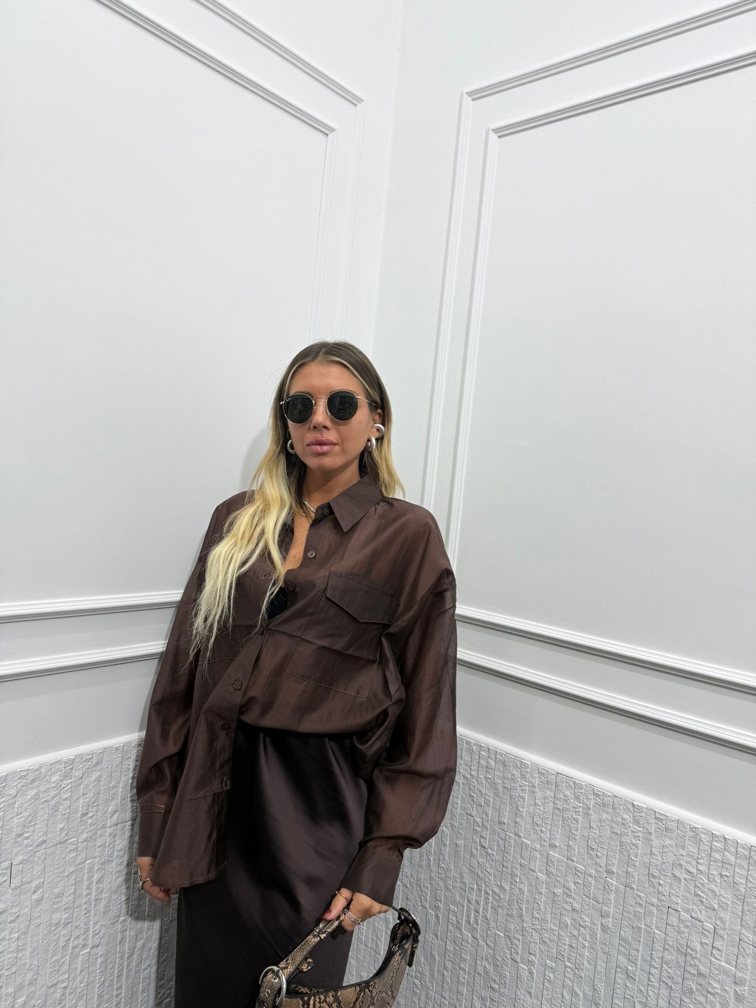 Camicia Semivelata Essential