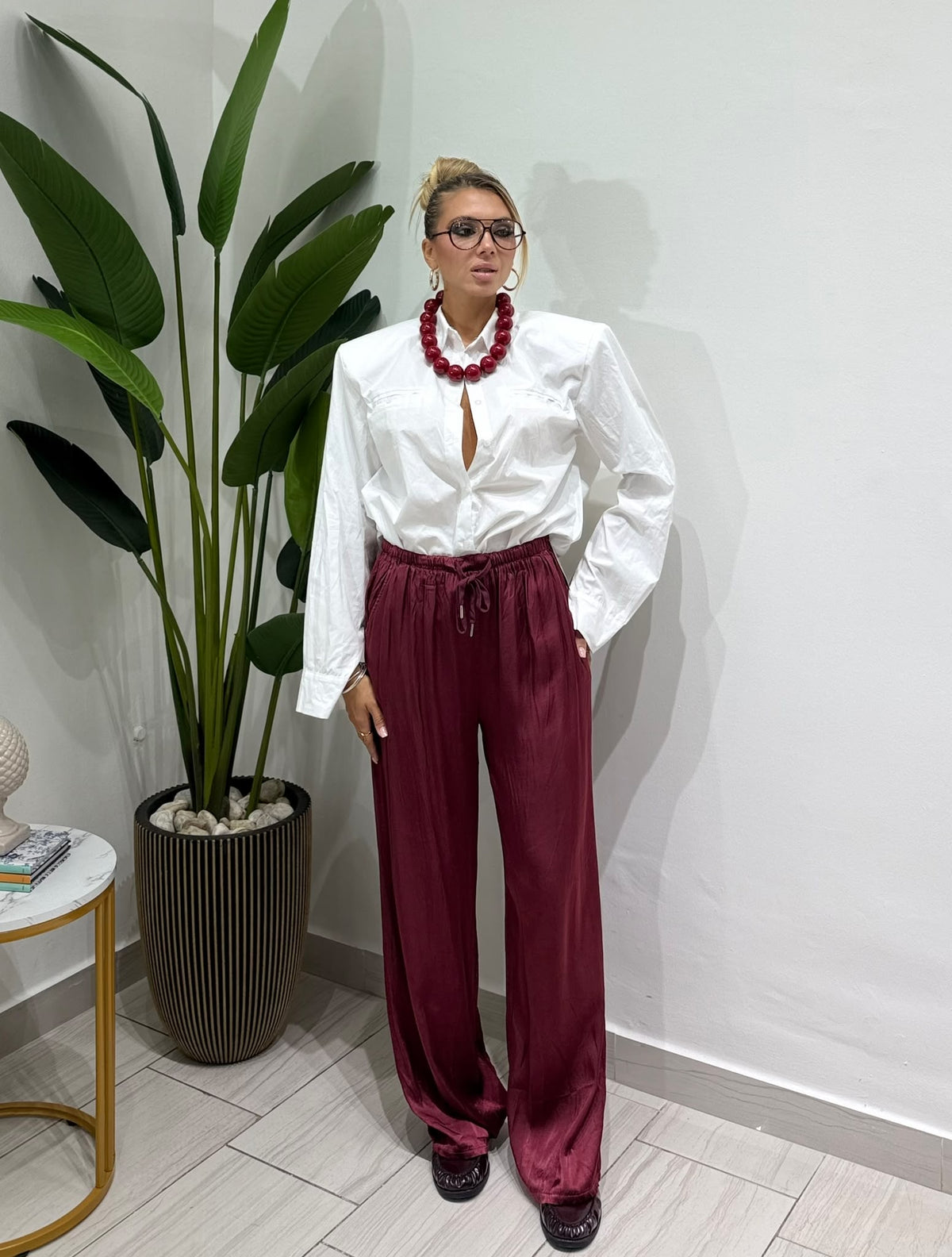 Pantalone Satin