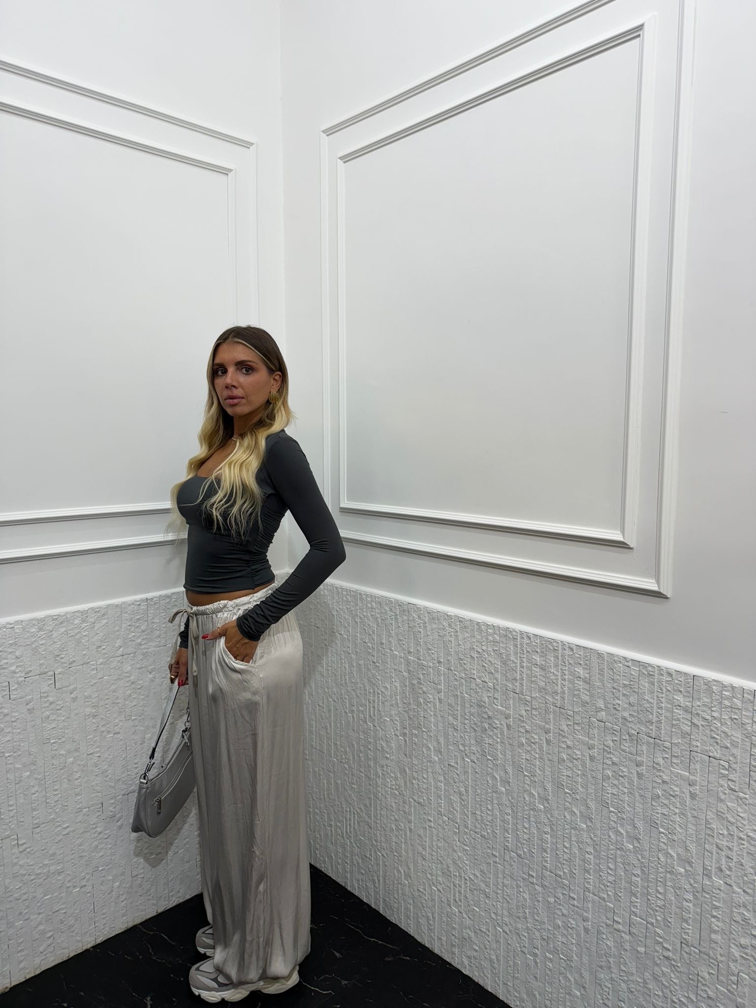 Pantalone Satin