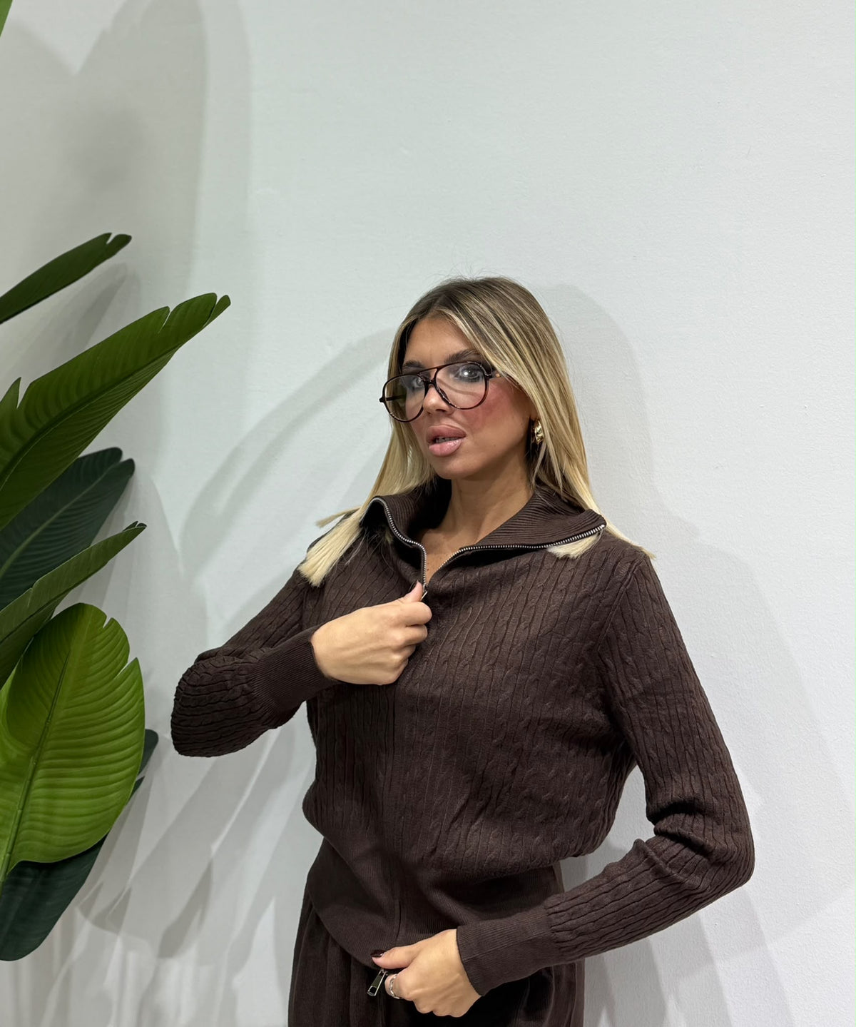 Coordinato easy chic caffè