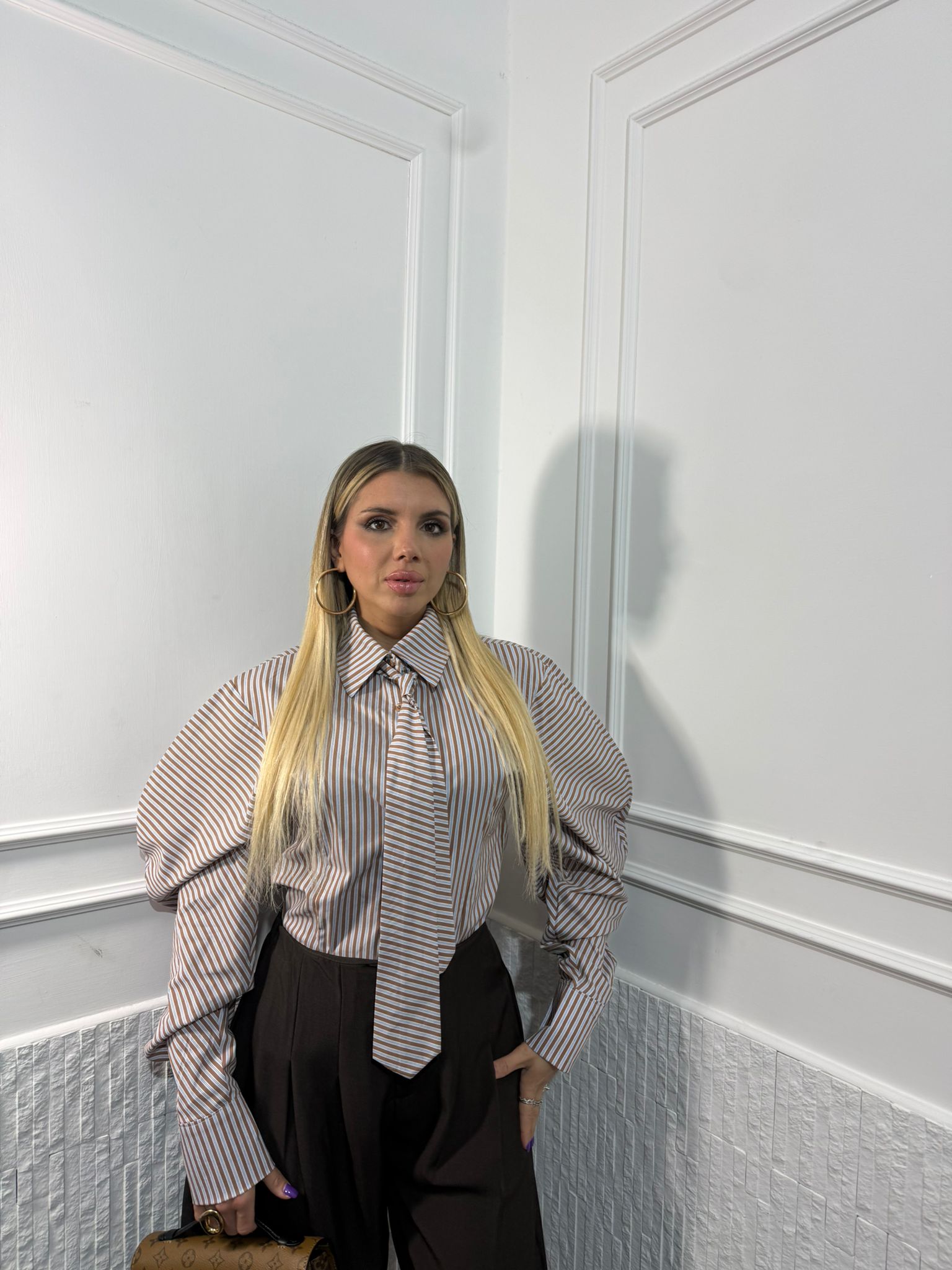 Camicia Ballon Chic