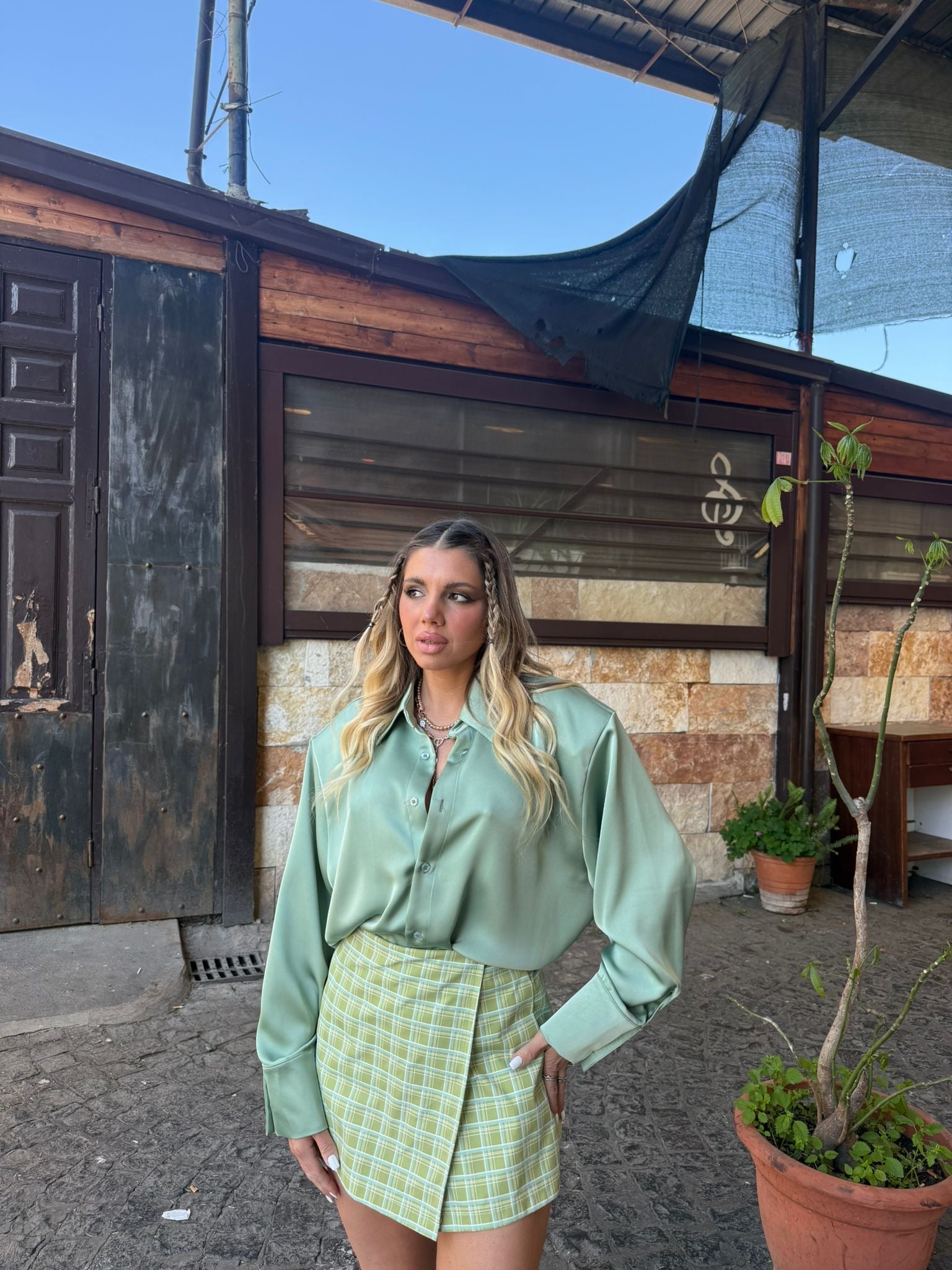 Camicia Satin Just