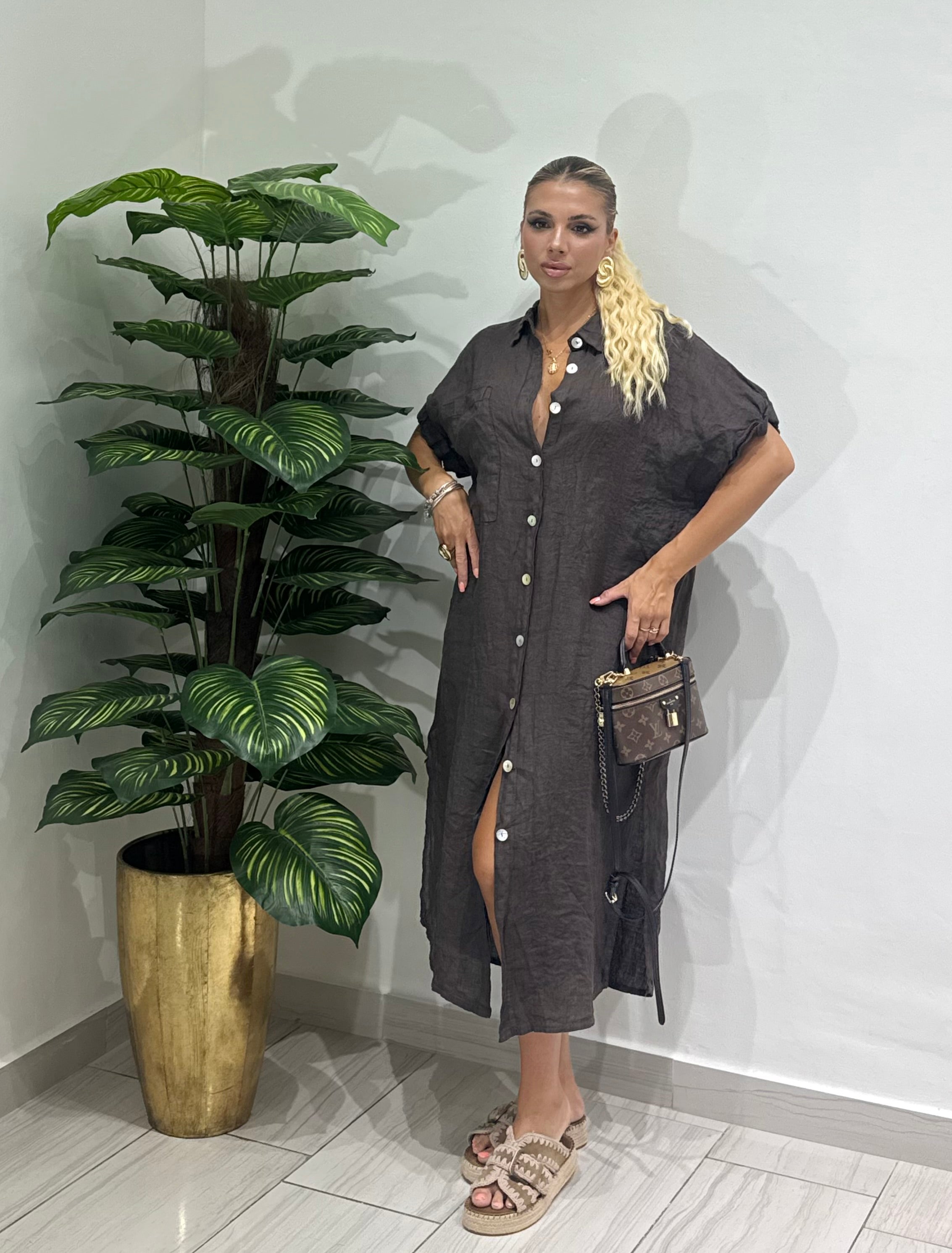 Camicione 100% Lino