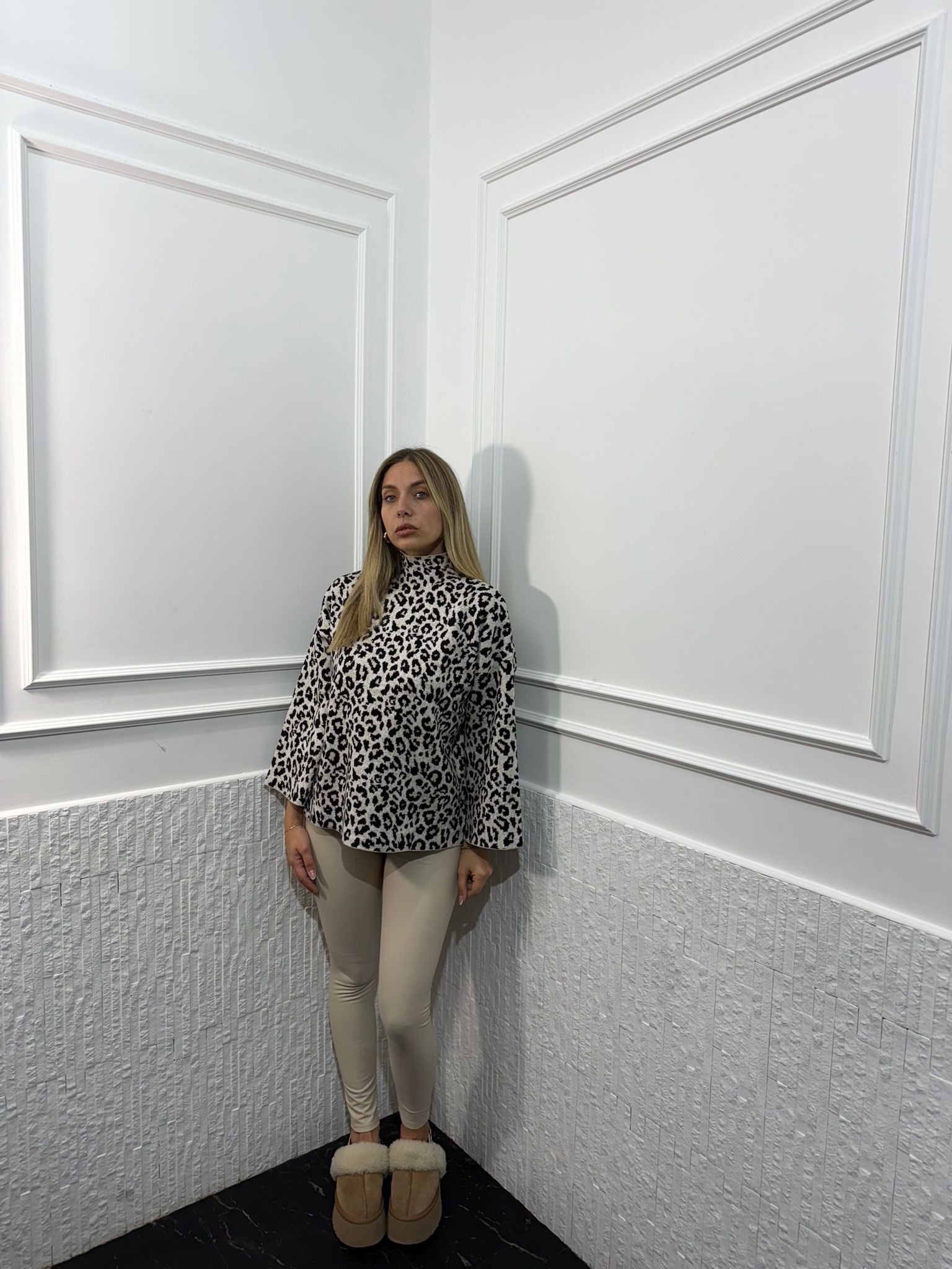 Leggings Ecopelle Modellante