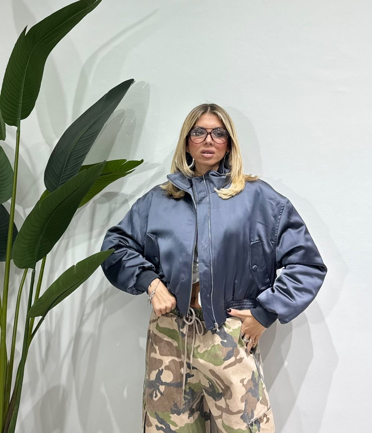 Bomber By lumina grigio