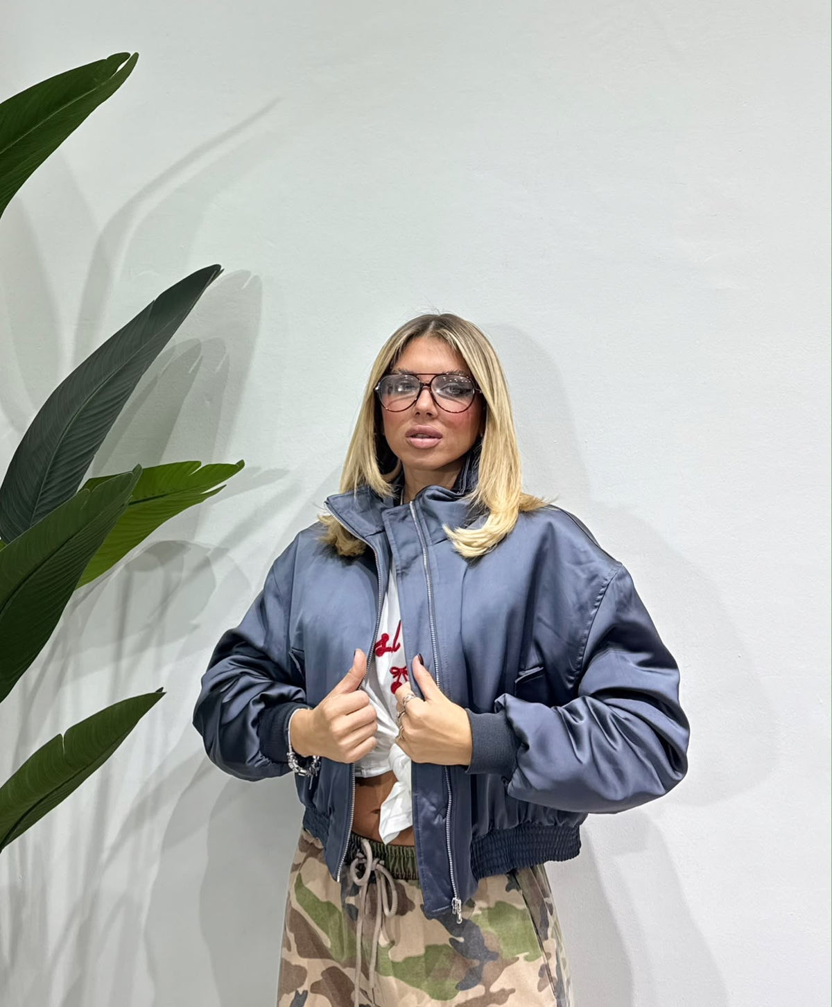 Bomber By lumina grigio