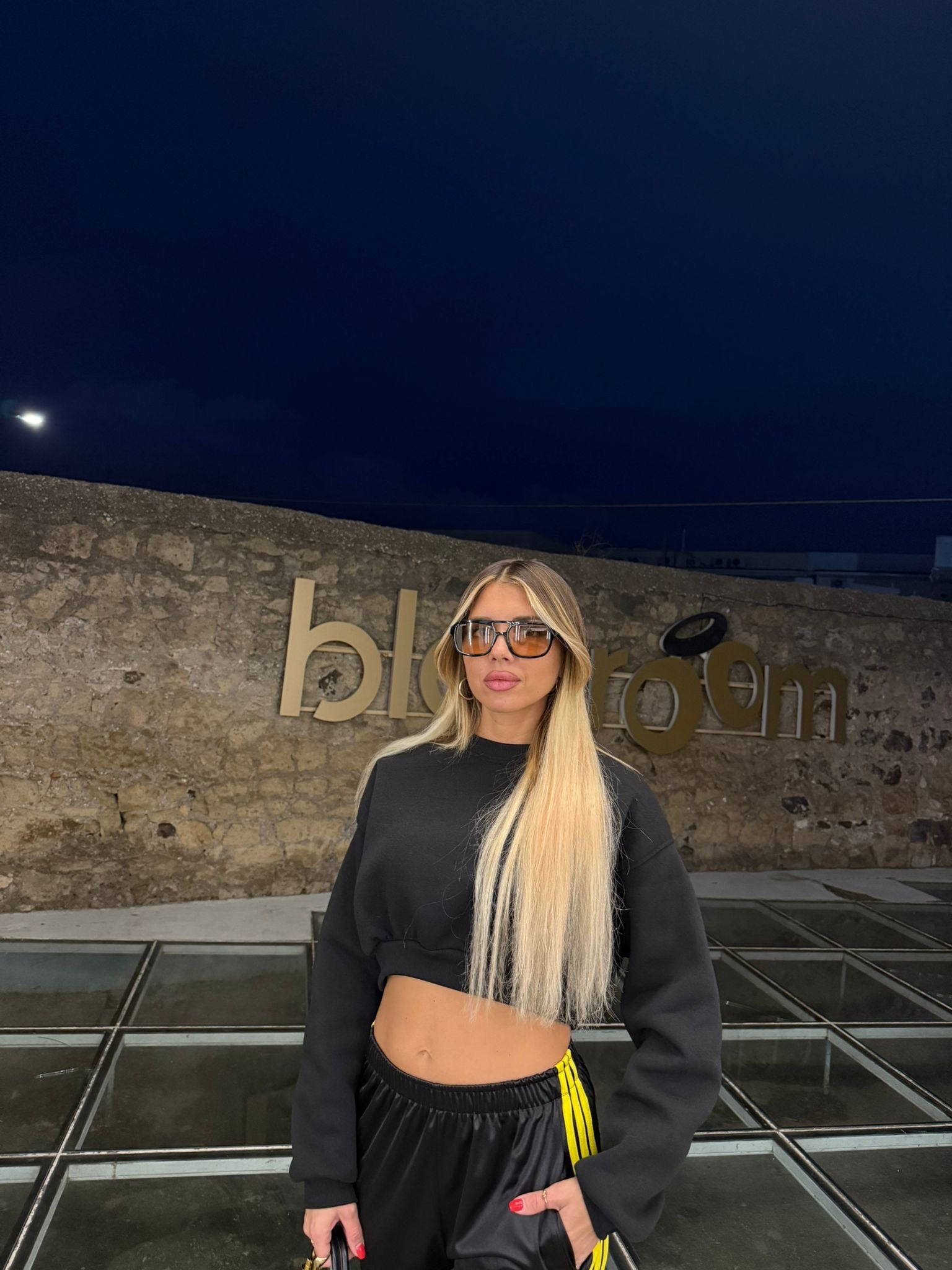 Felpa Basic Crop