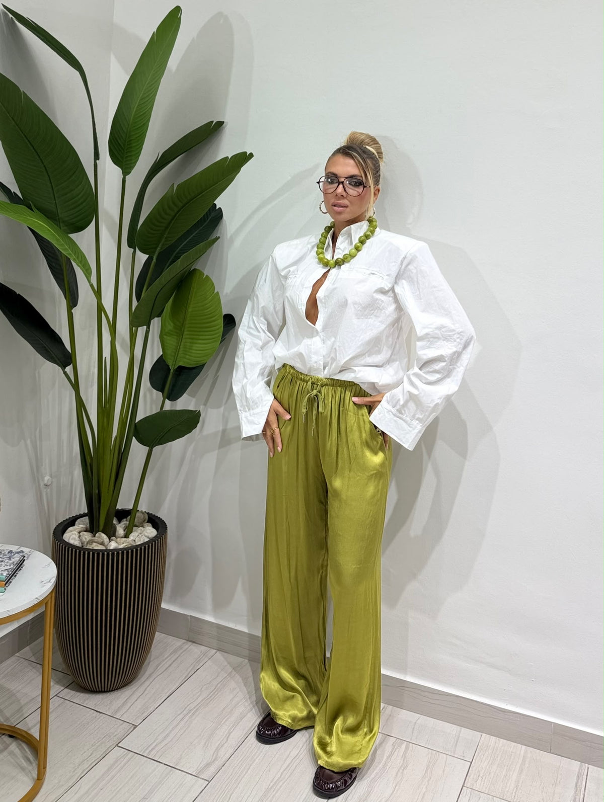 Pantalone Satin
