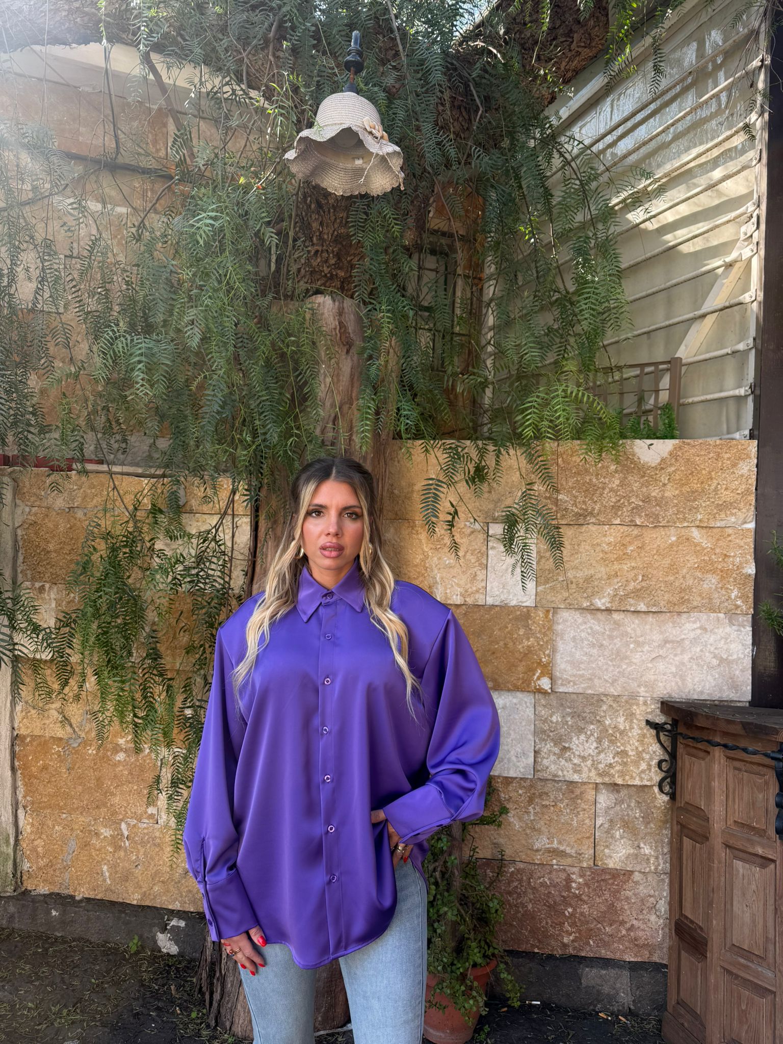 Camicia Satin Just