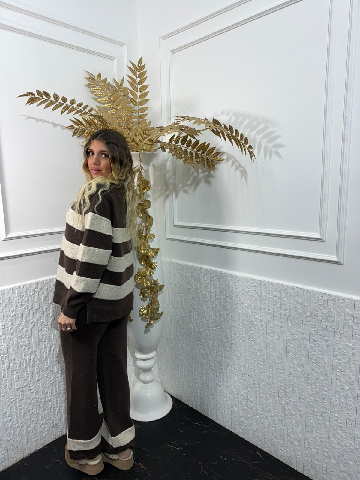 Coordinato Polo in Paillettes