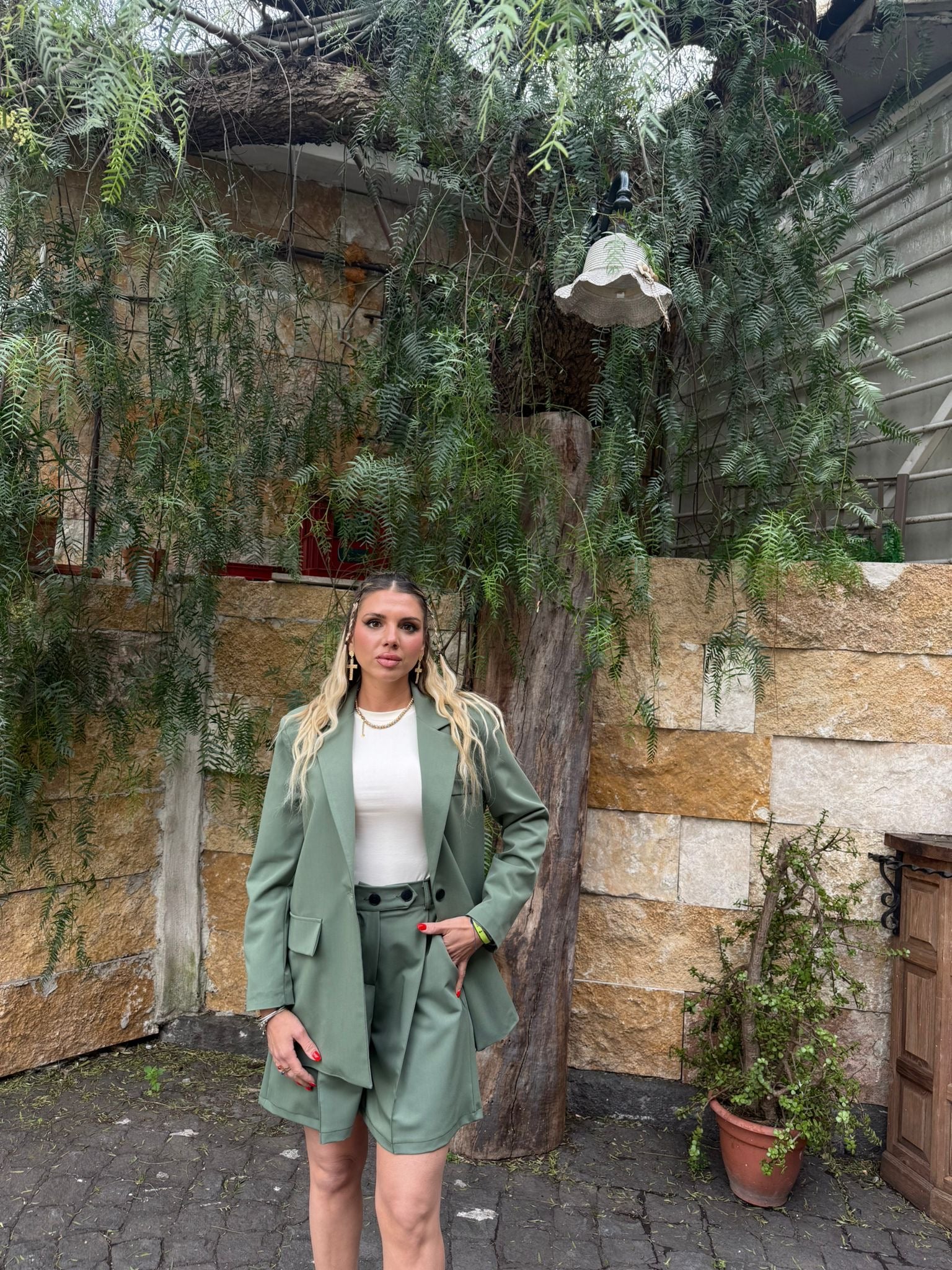 Tailleur Bermuda
