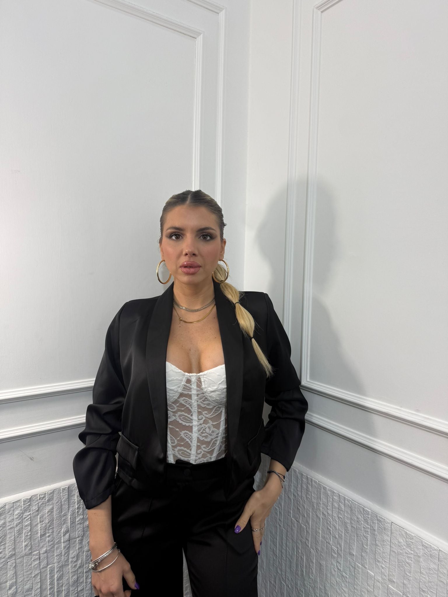 Tailleur Satin