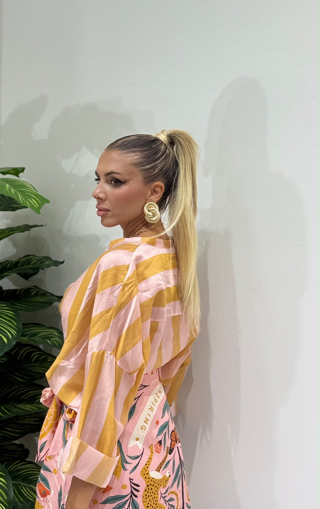 Camicia Amazzonia a righe
