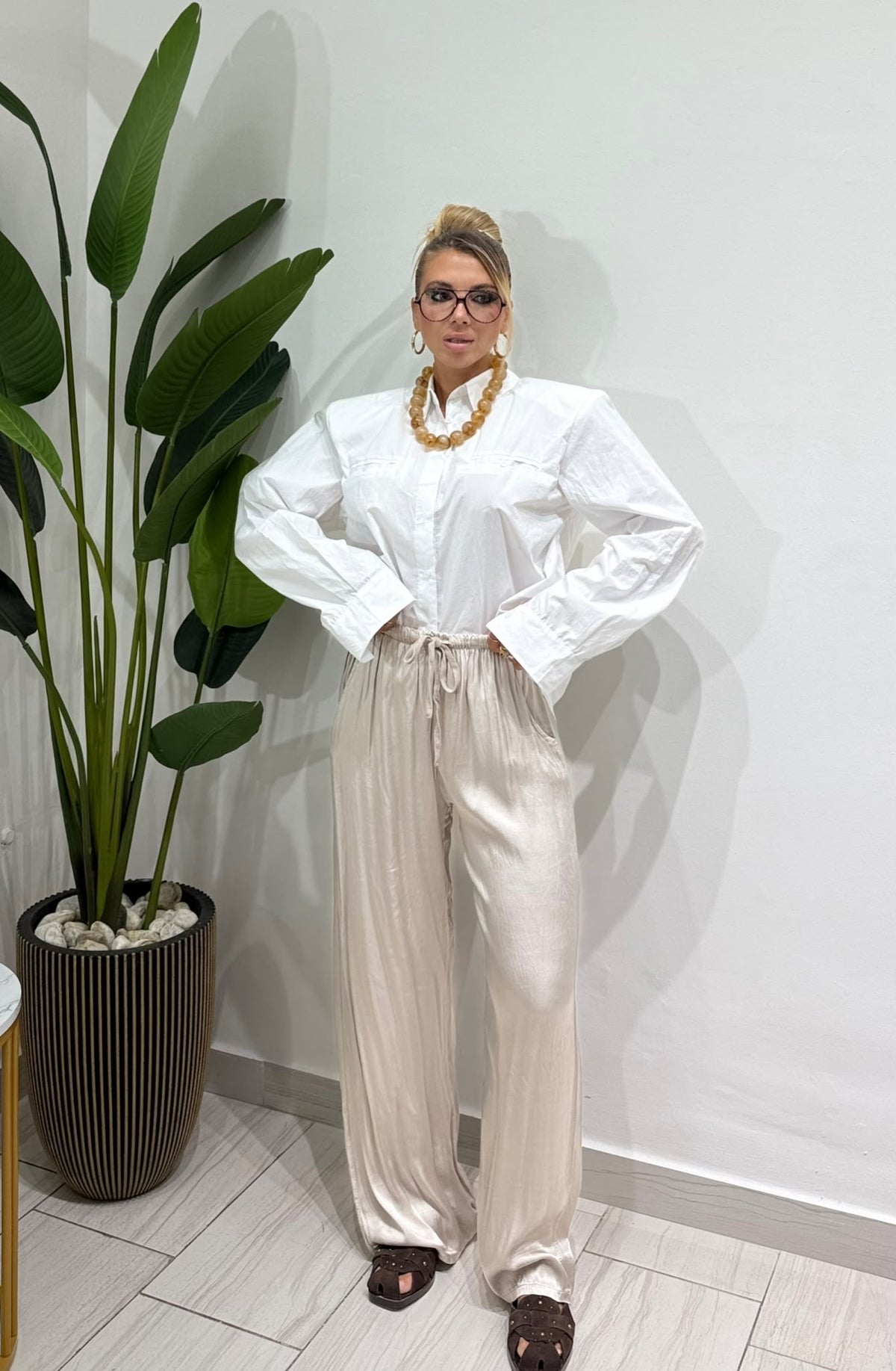 Pantalone Satin