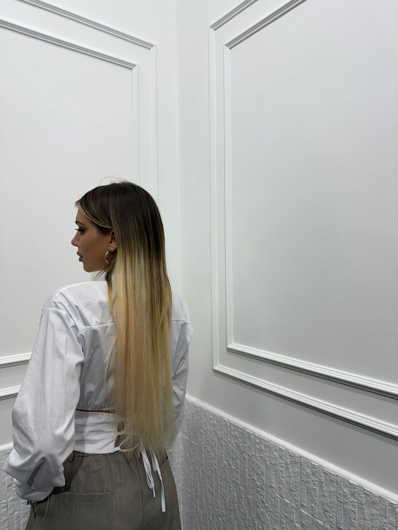 Camicia Crop Bustier