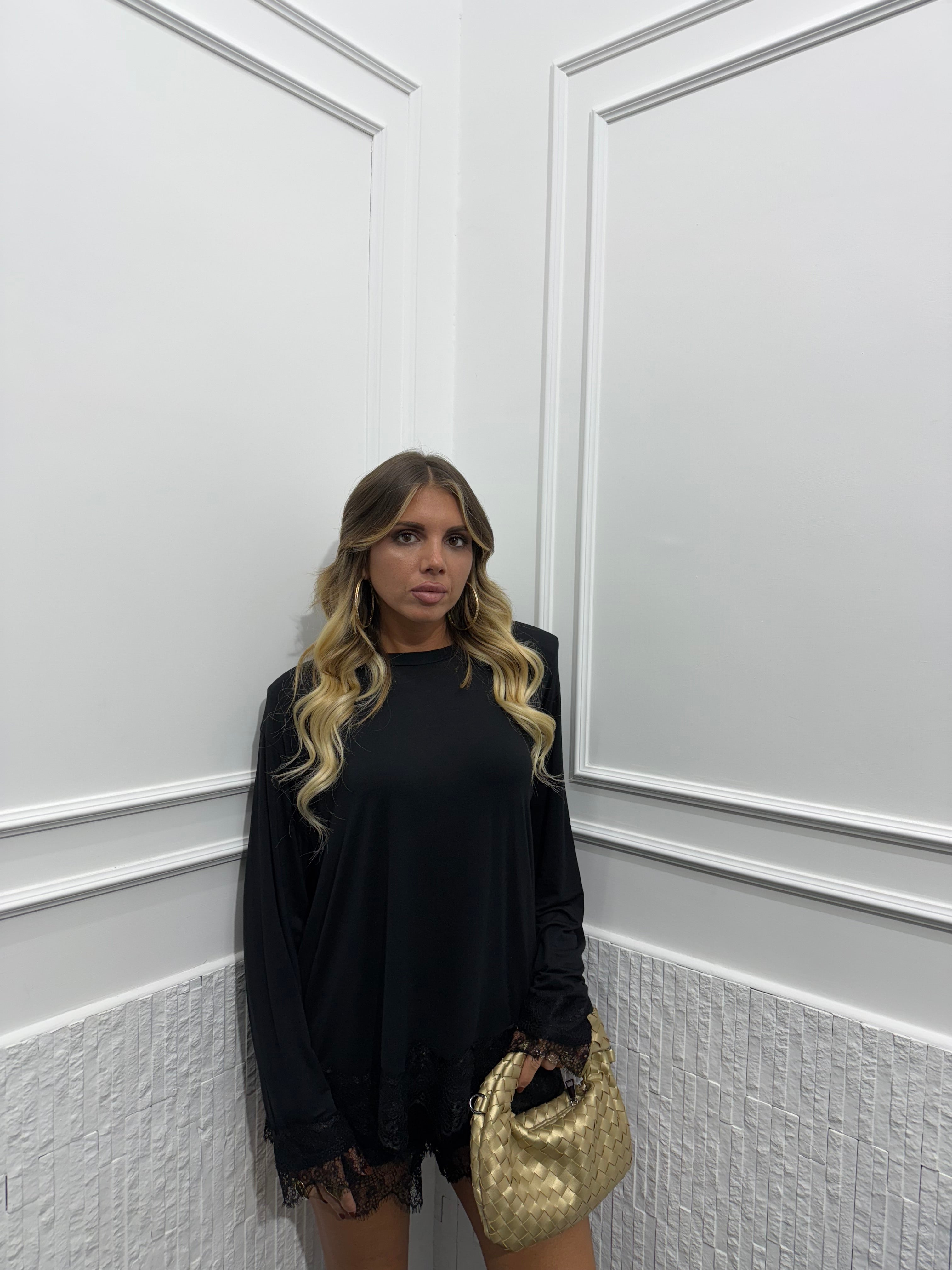 Maglia in pizzo JustWest