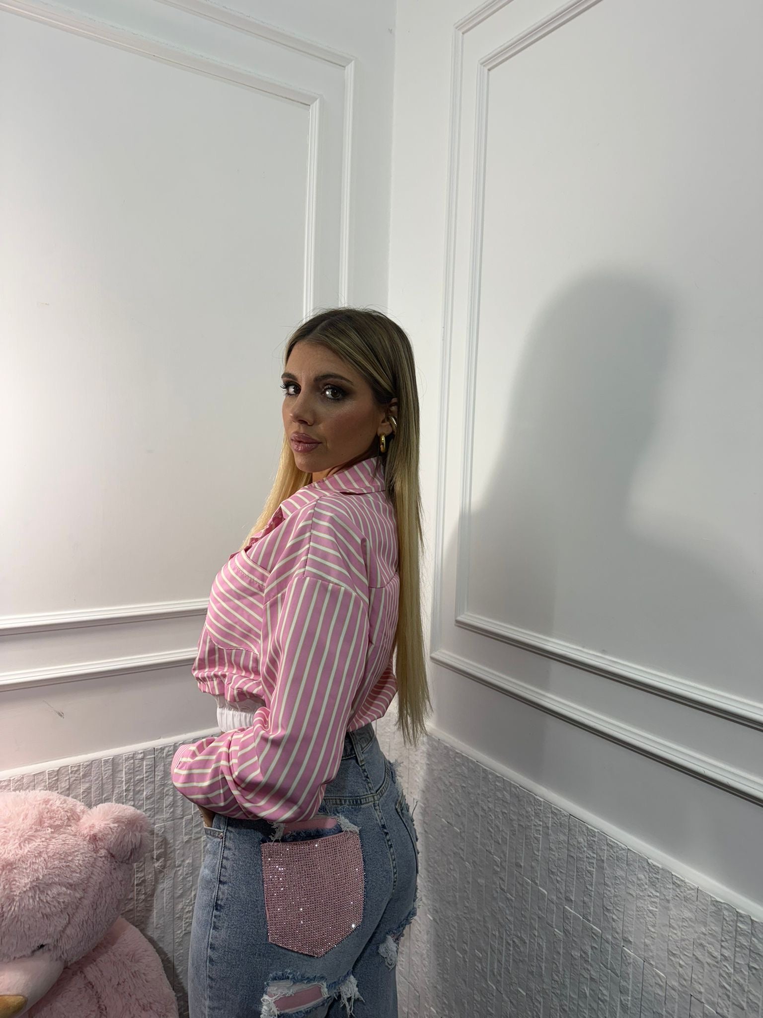 Camicia Crop Line