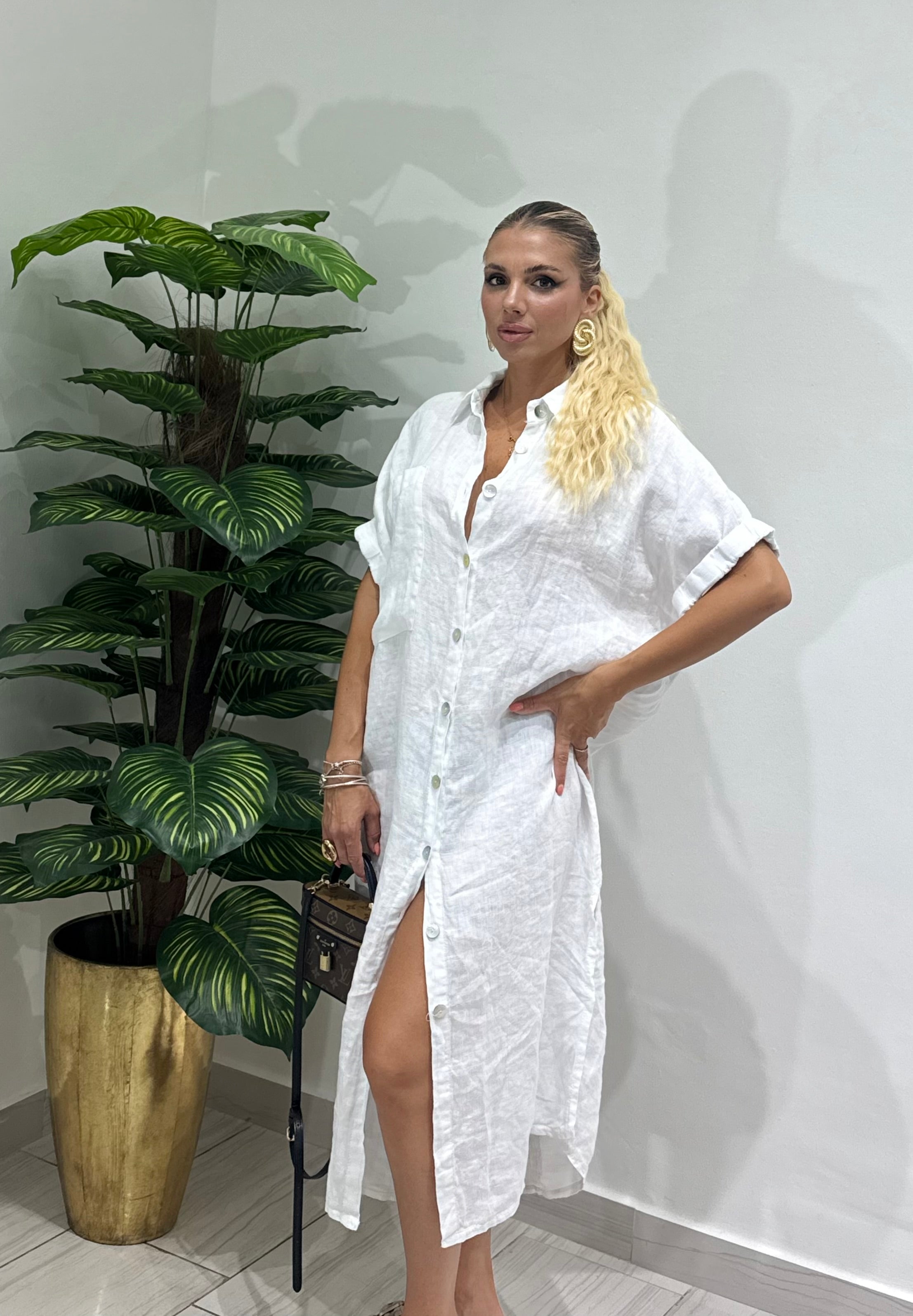 Camicione 100% Lino